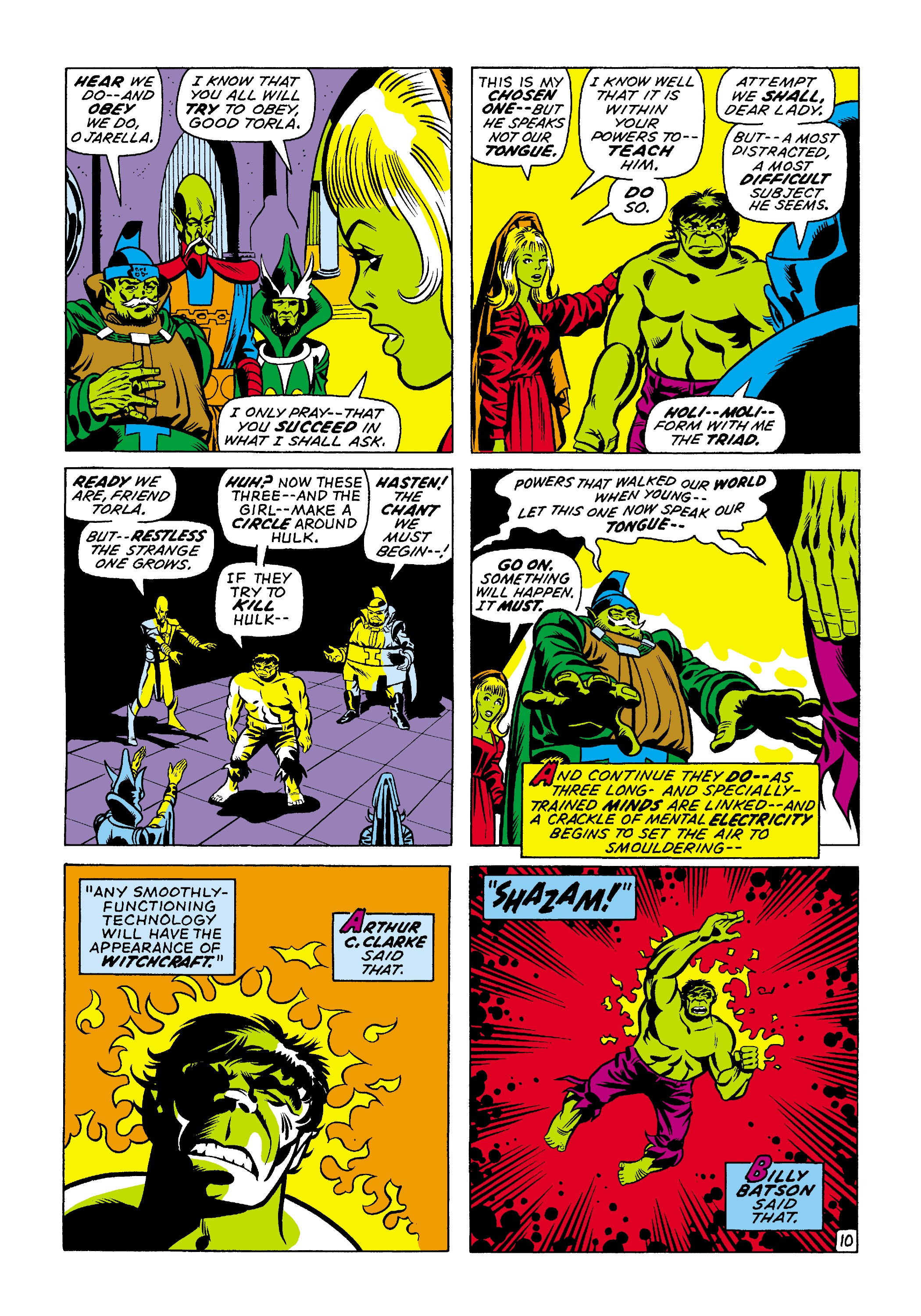 Read online Marvel Masterworks: The Incredible Hulk comic -  Issue # TPB 7 (Part 2) - 37