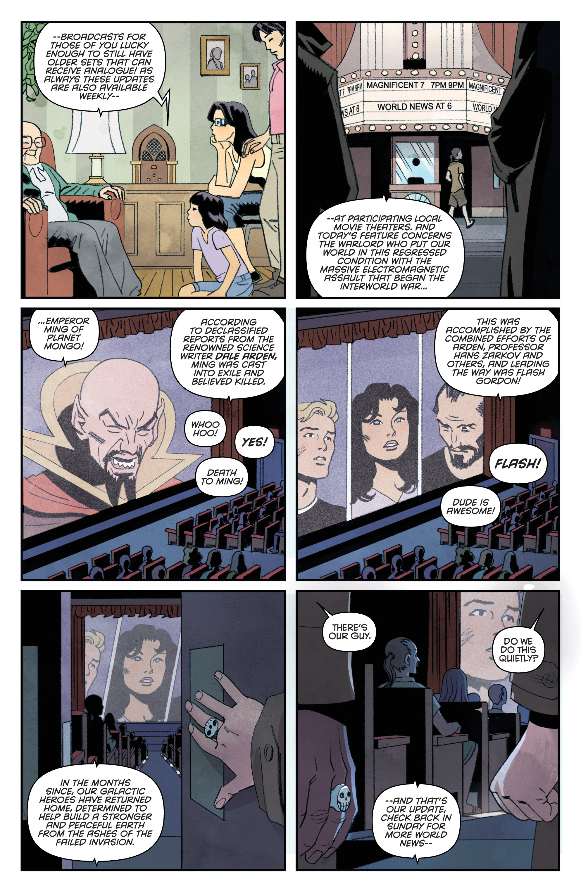Read online Flash Gordon: Kings Cross comic -  Issue #1 - 7