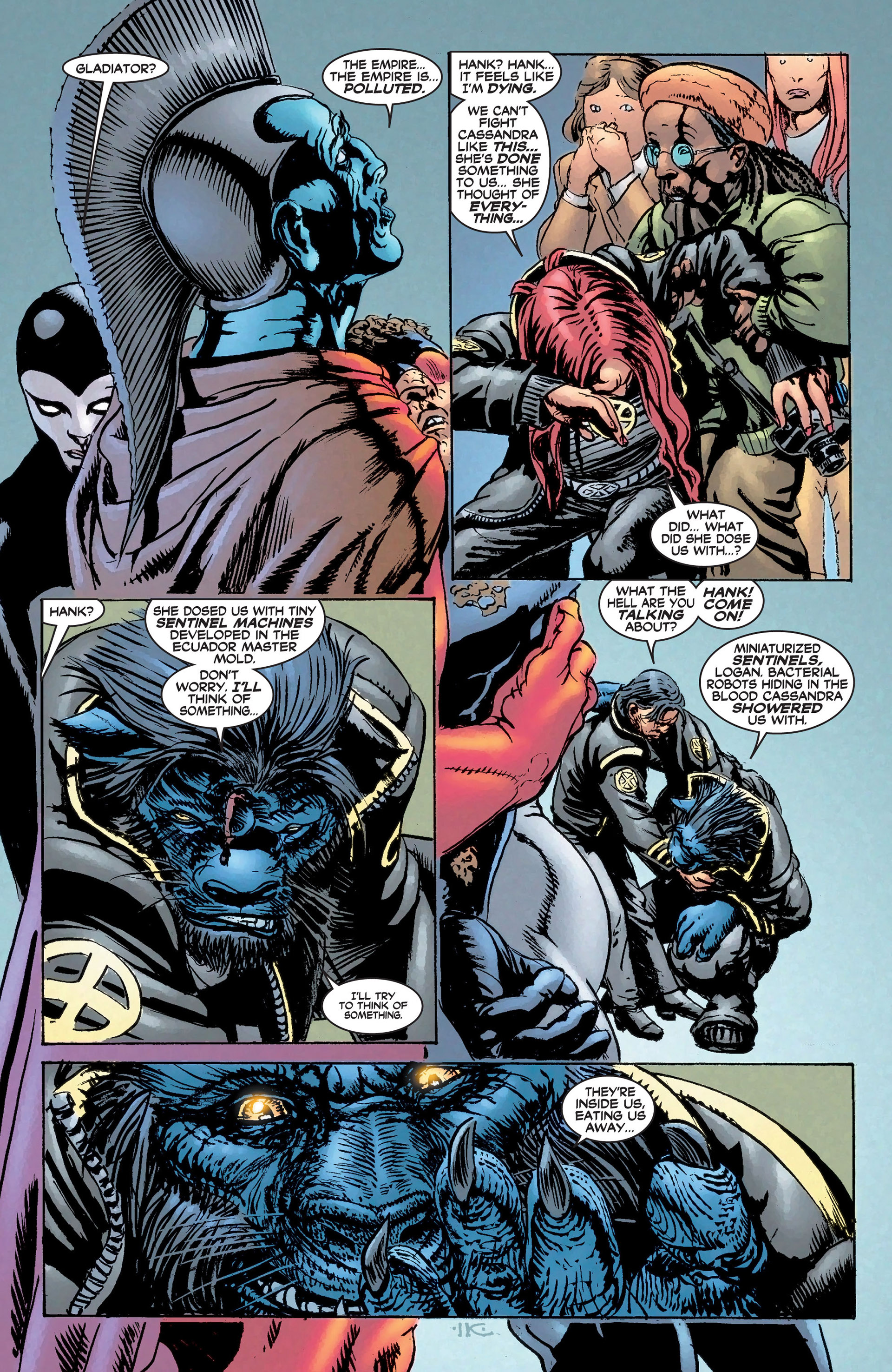 Read online New X-Men (2001) comic -  Issue #124 - 22