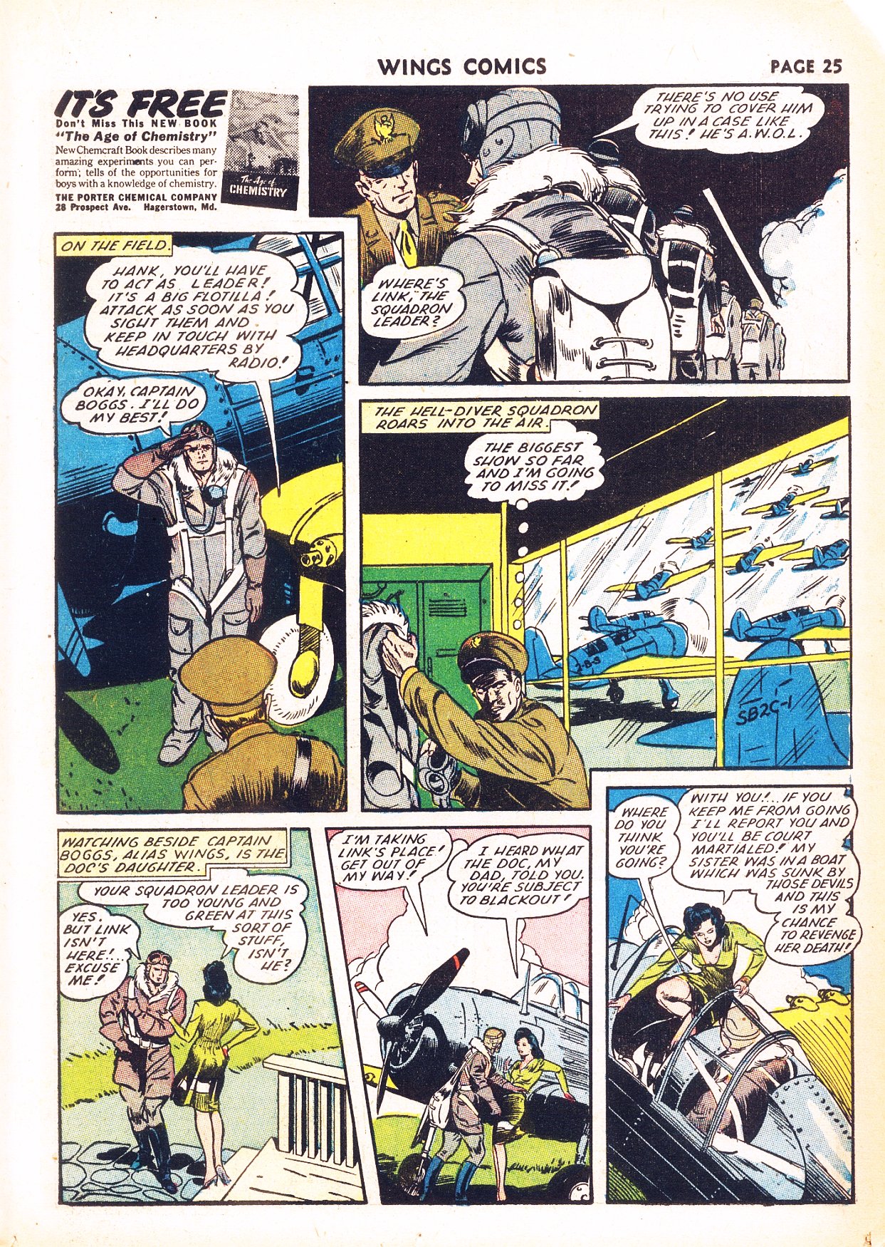 Read online Wings Comics comic -  Issue #26 - 27