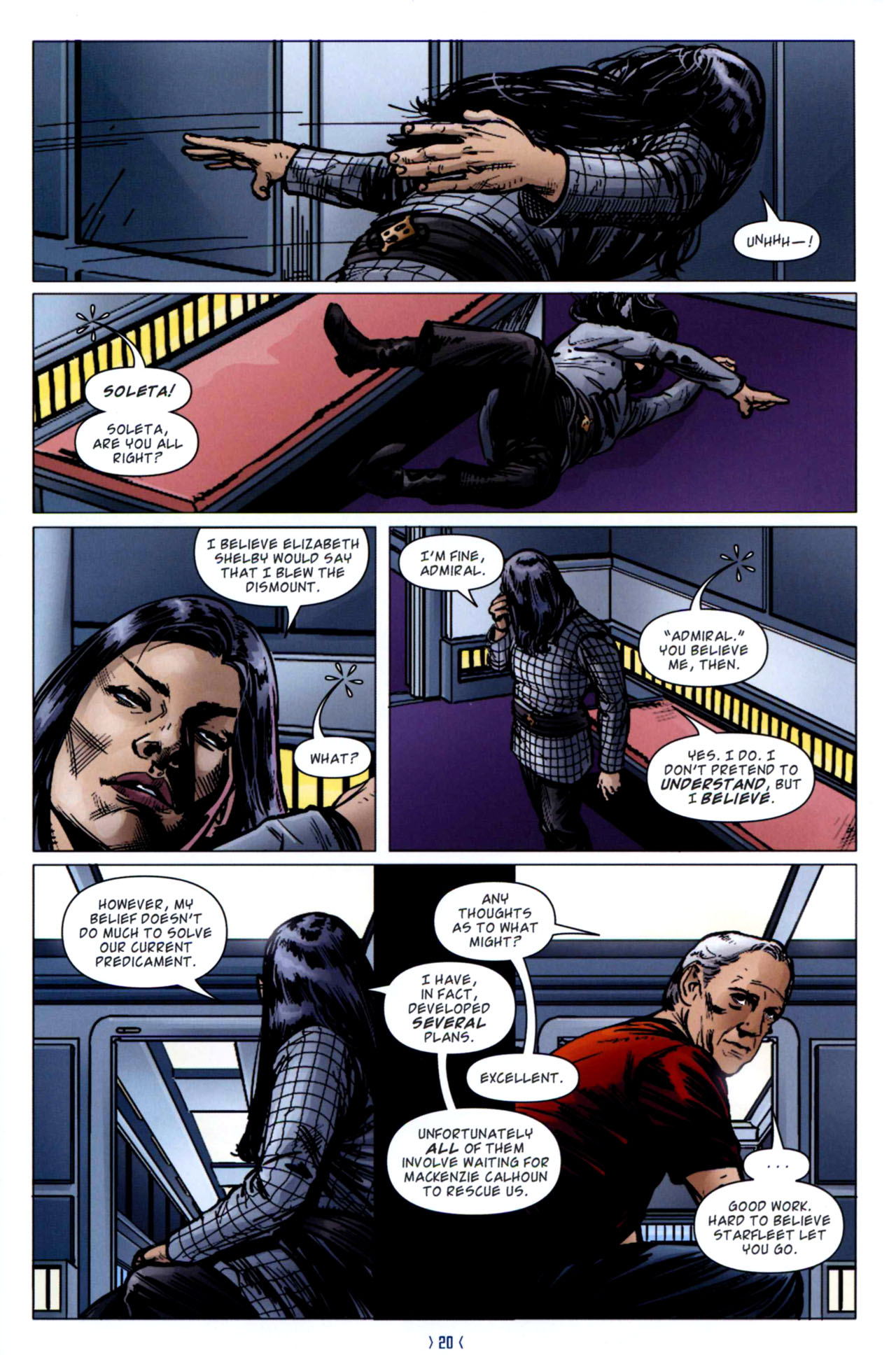 Read online Star Trek: New Frontier comic -  Issue #3 - 22