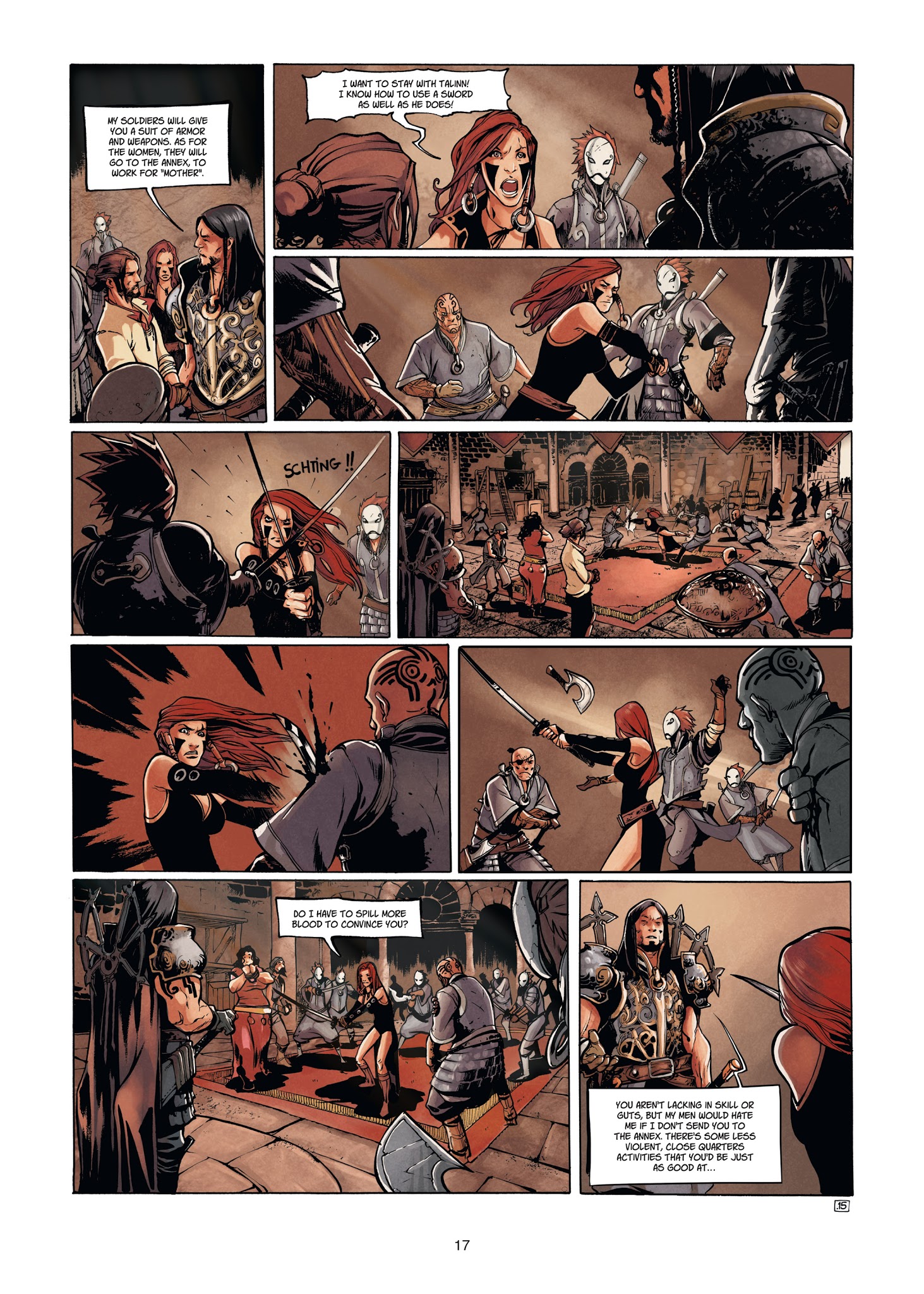 Read online Angor comic -  Issue #3 - 17