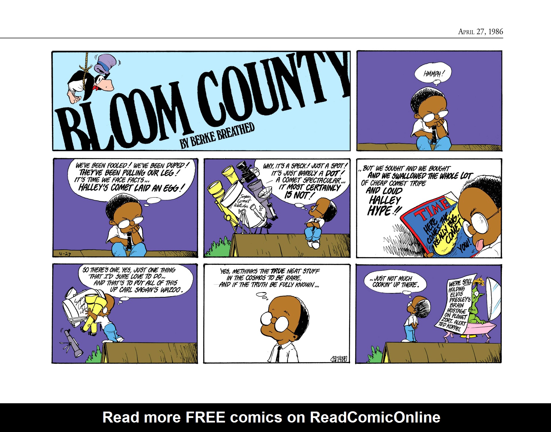 Read online The Bloom County Digital Library comic -  Issue # TPB 6 (Part 1) - 76