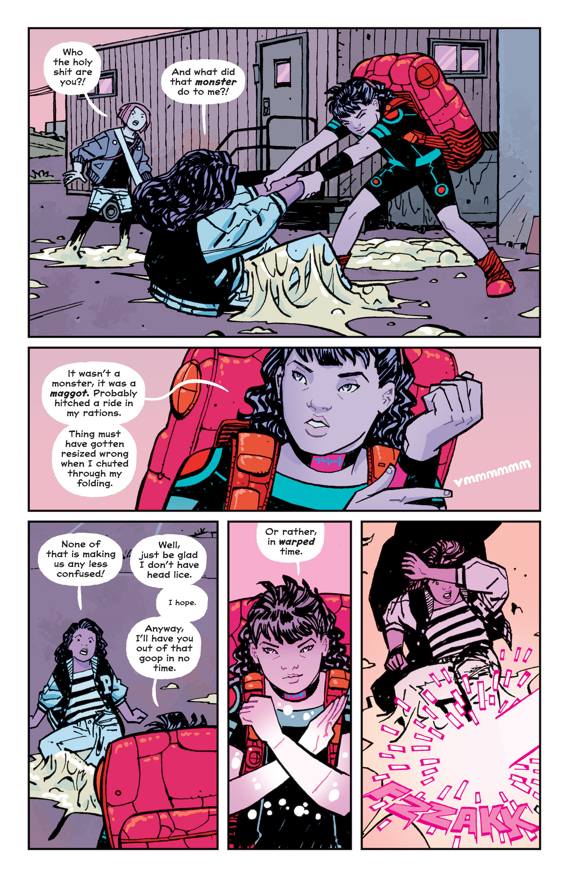 Read online Paper Girls comic -  Issue #9 - 6