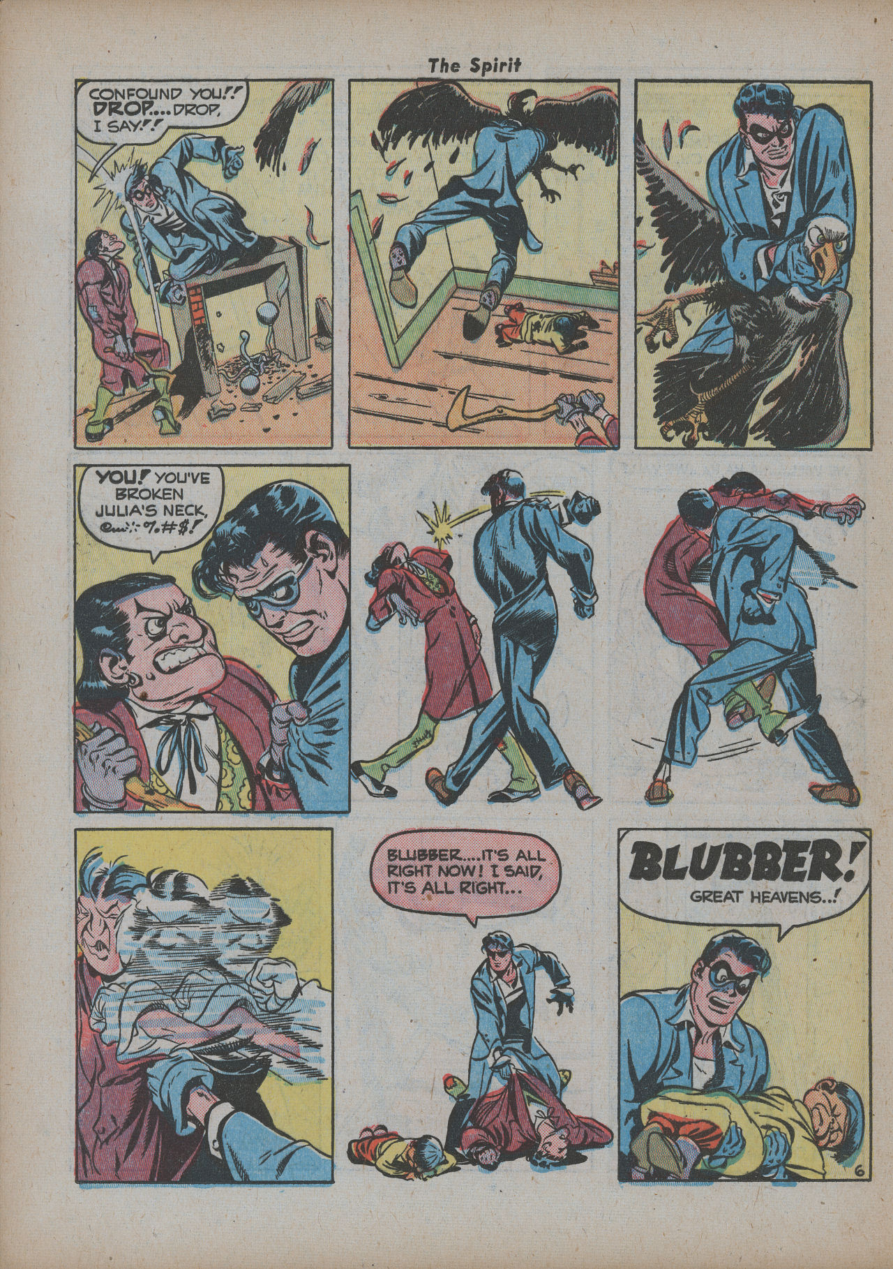 Read online The Spirit (1944) comic -  Issue #19 - 16