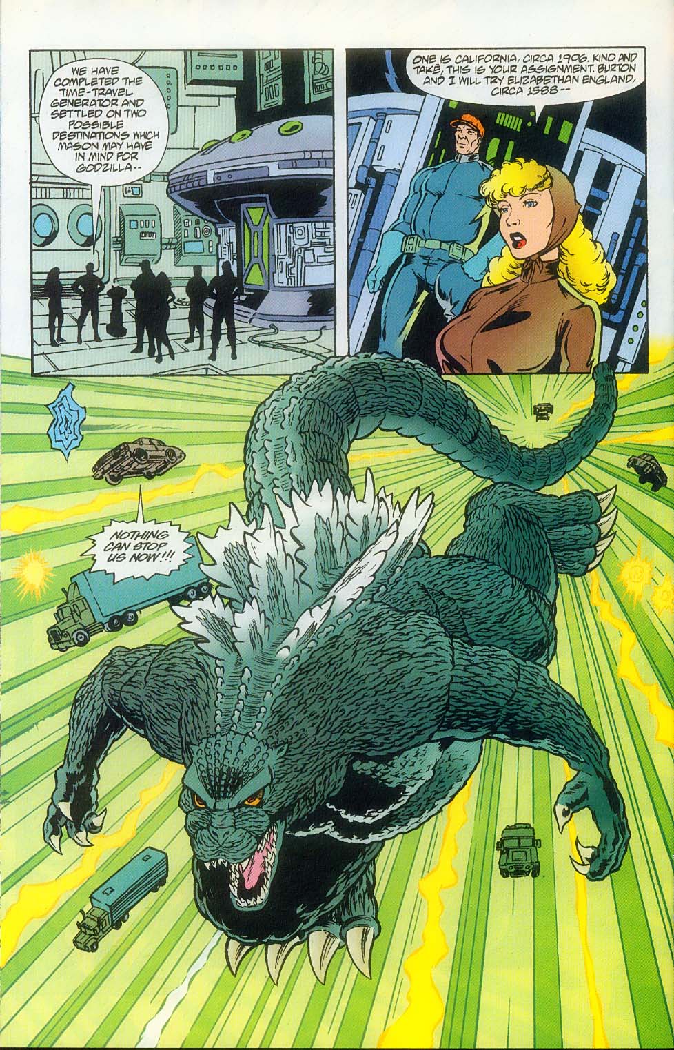 Read online Godzilla (1995) comic -  Issue #9 - 25