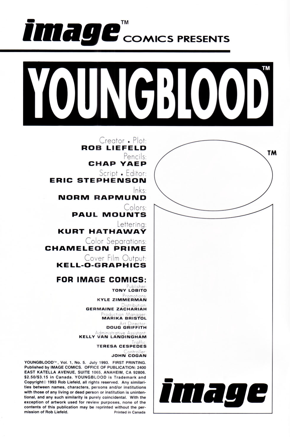 Read online Youngblood (1992) comic -  Issue #5 - 2