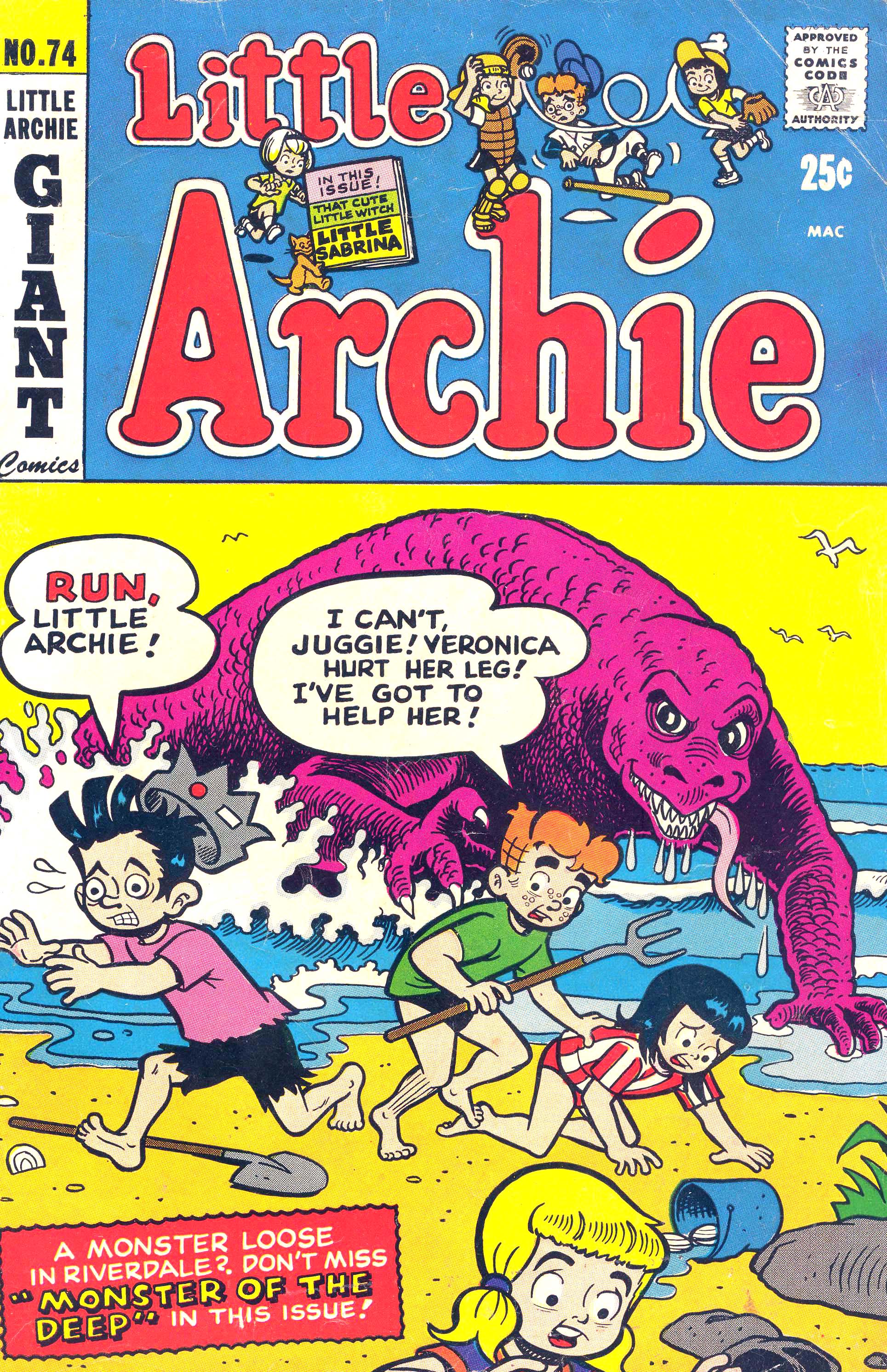 Read online The Adventures of Little Archie comic -  Issue #74 - 1