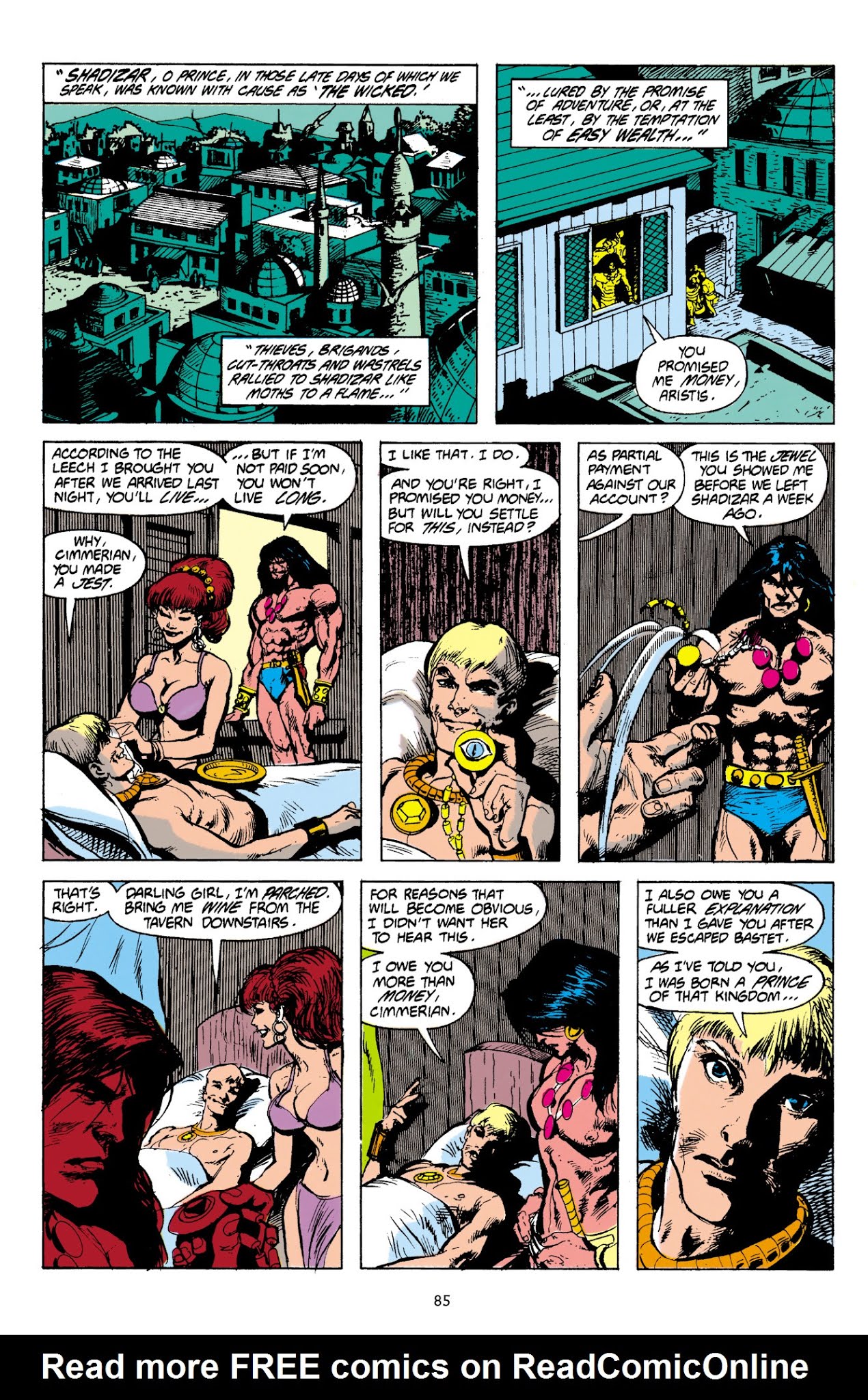 Read online The Chronicles of Conan comic -  Issue # TPB 29 (Part 1) - 86