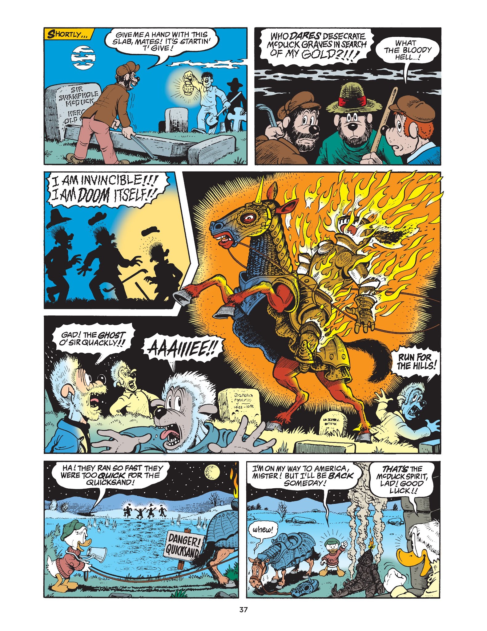 Read online Walt Disney Uncle Scrooge and Donald Duck: The Don Rosa Library comic -  Issue # TPB 4 (Part 1) - 38