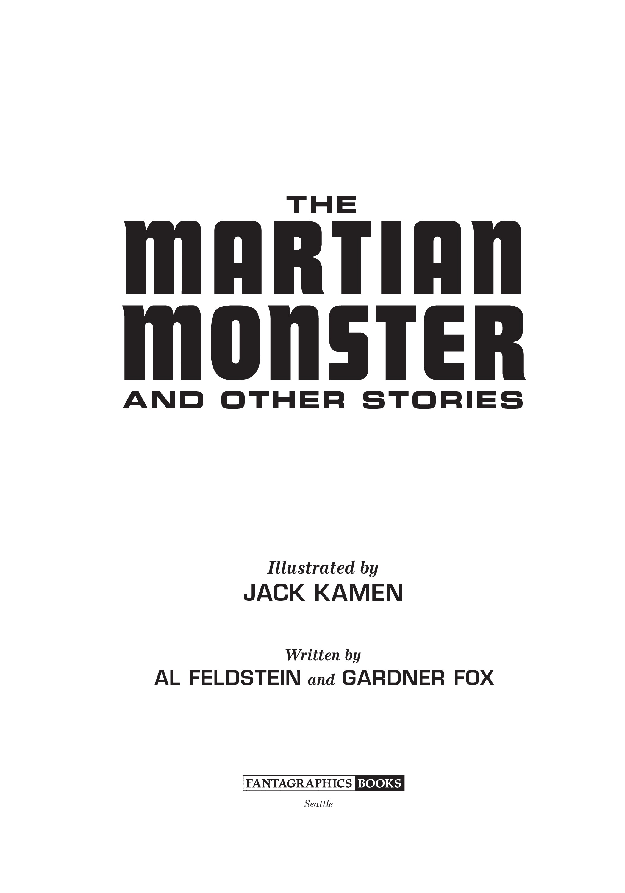 Read online The Martian Monster and Other Stories comic -  Issue # TPB (Part 1) - 4