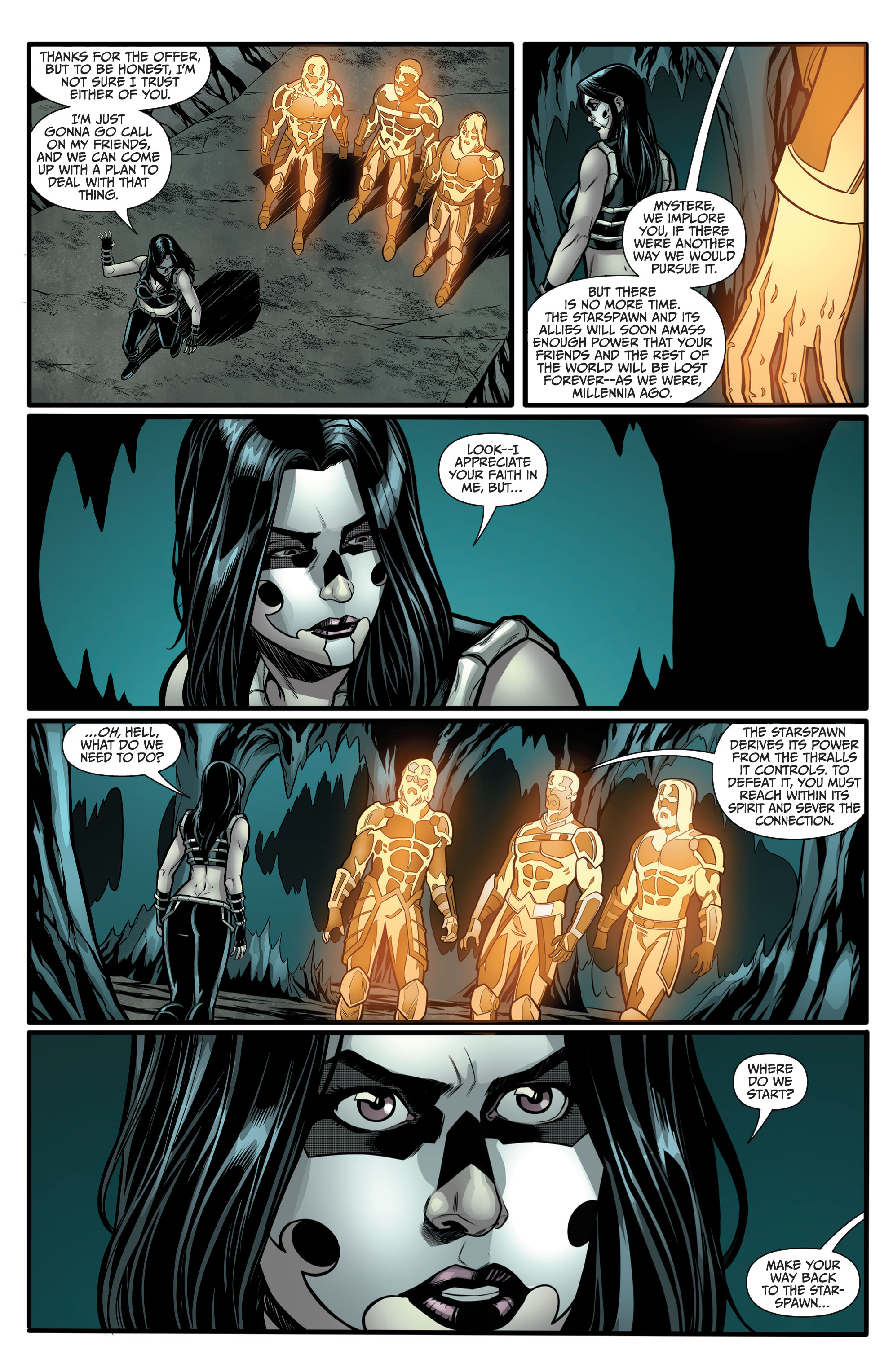 Read online Mystere Annual: Spawn of the Abyss comic -  Issue # Full - 37