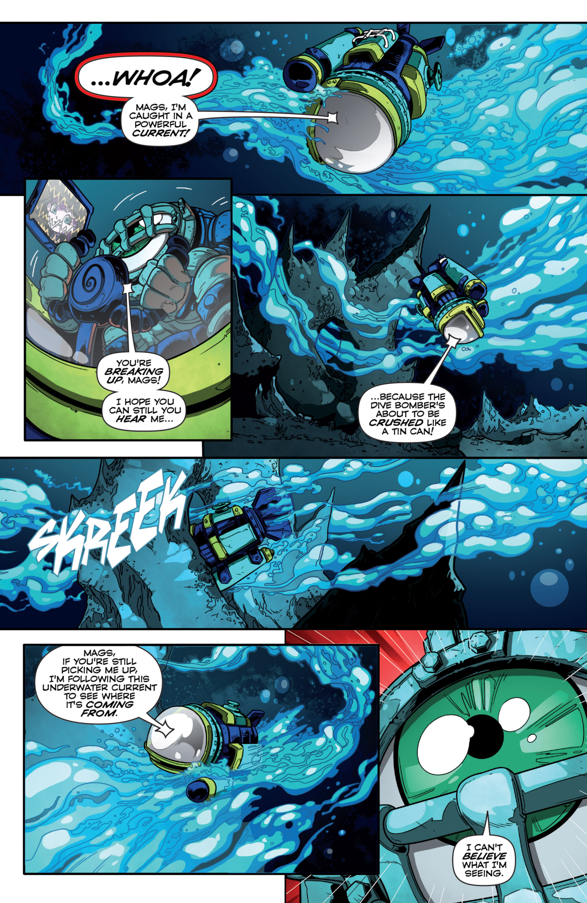 Read online Skylanders Superchargers comic -  Issue #5 - 9