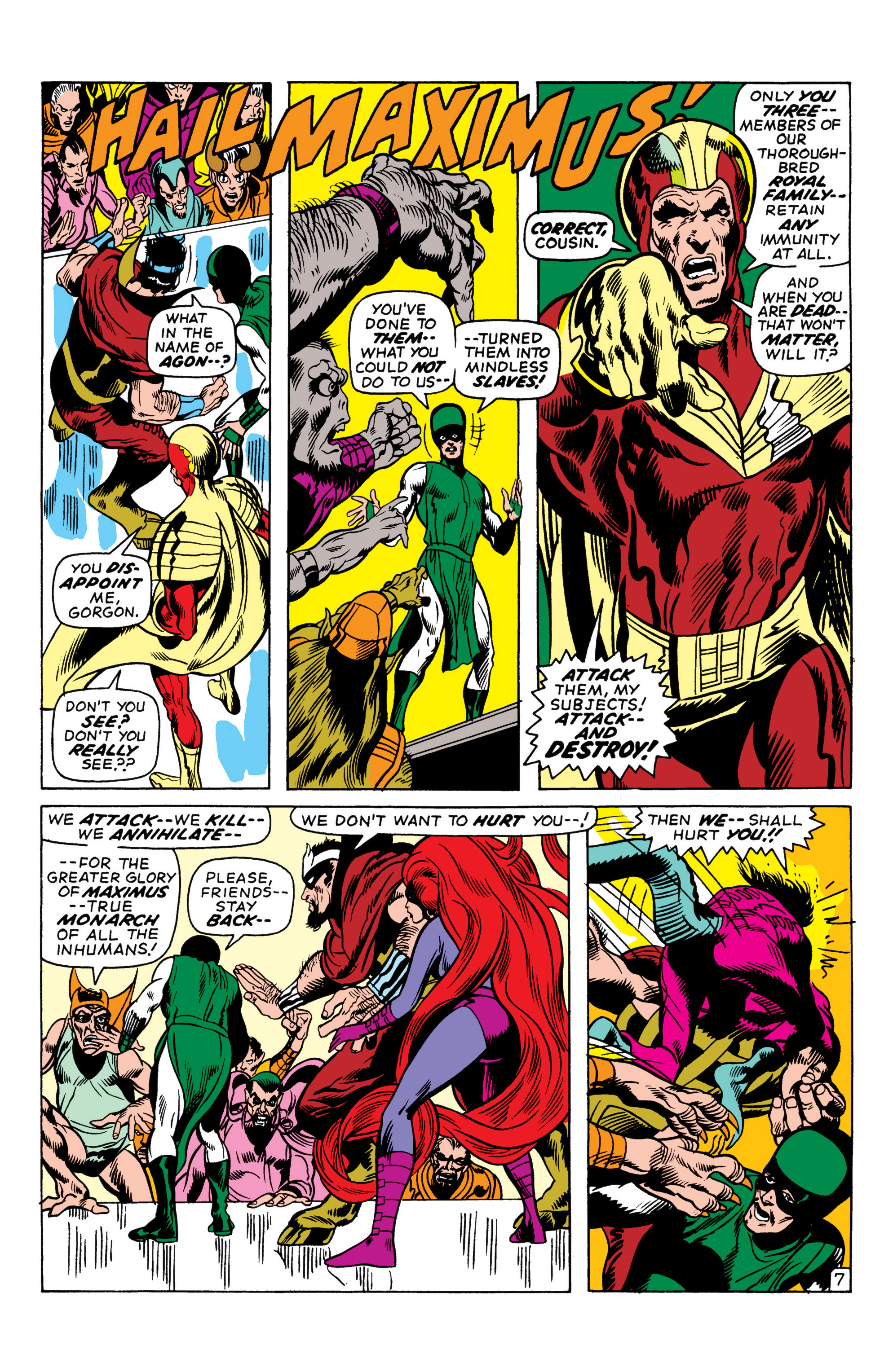 Read online Marvel Masterworks: The Inhumans comic -  Issue # TPB 1 (Part 2) - 31