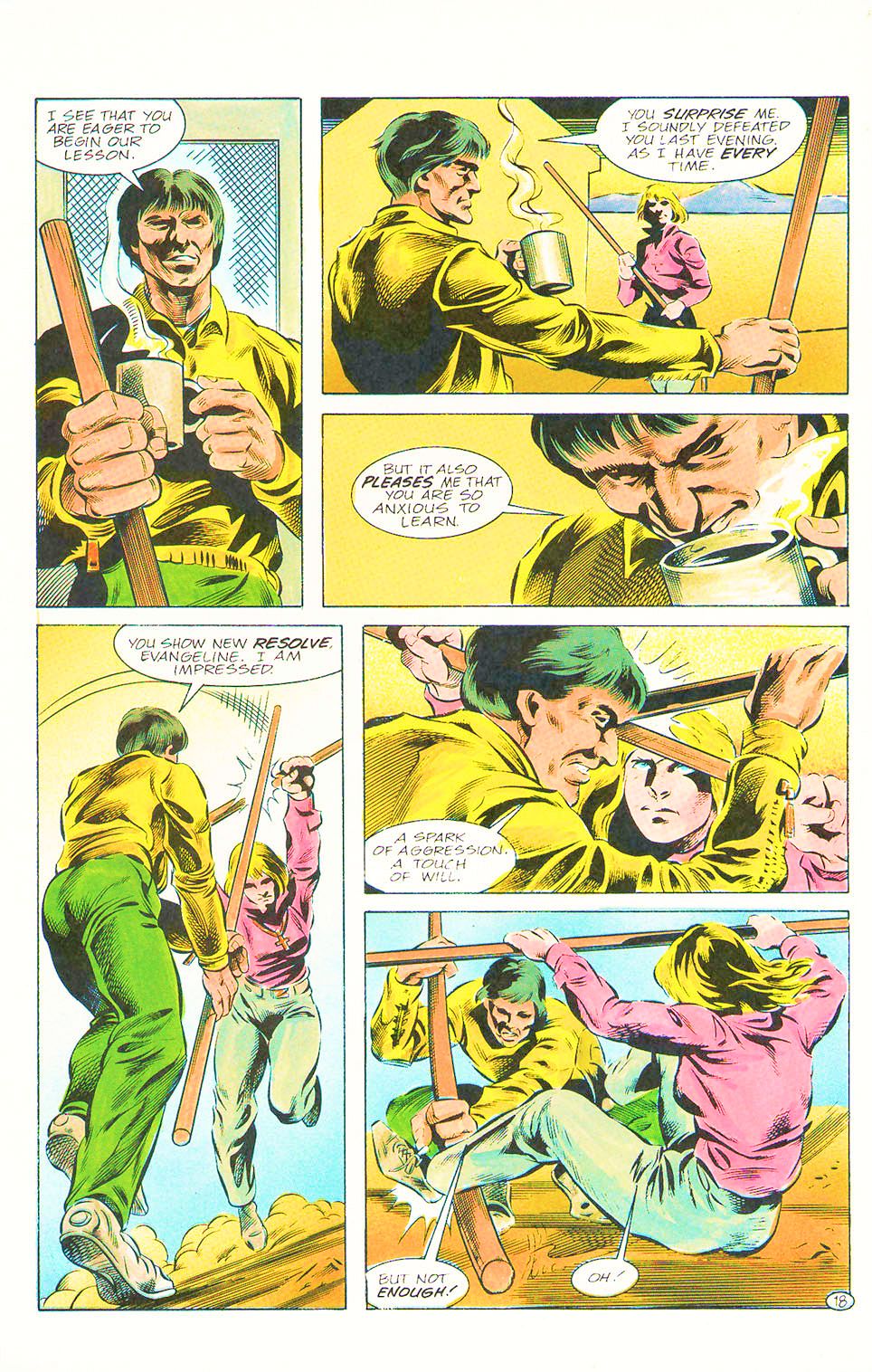 Read online Evangeline comic -  Issue #8 - 21