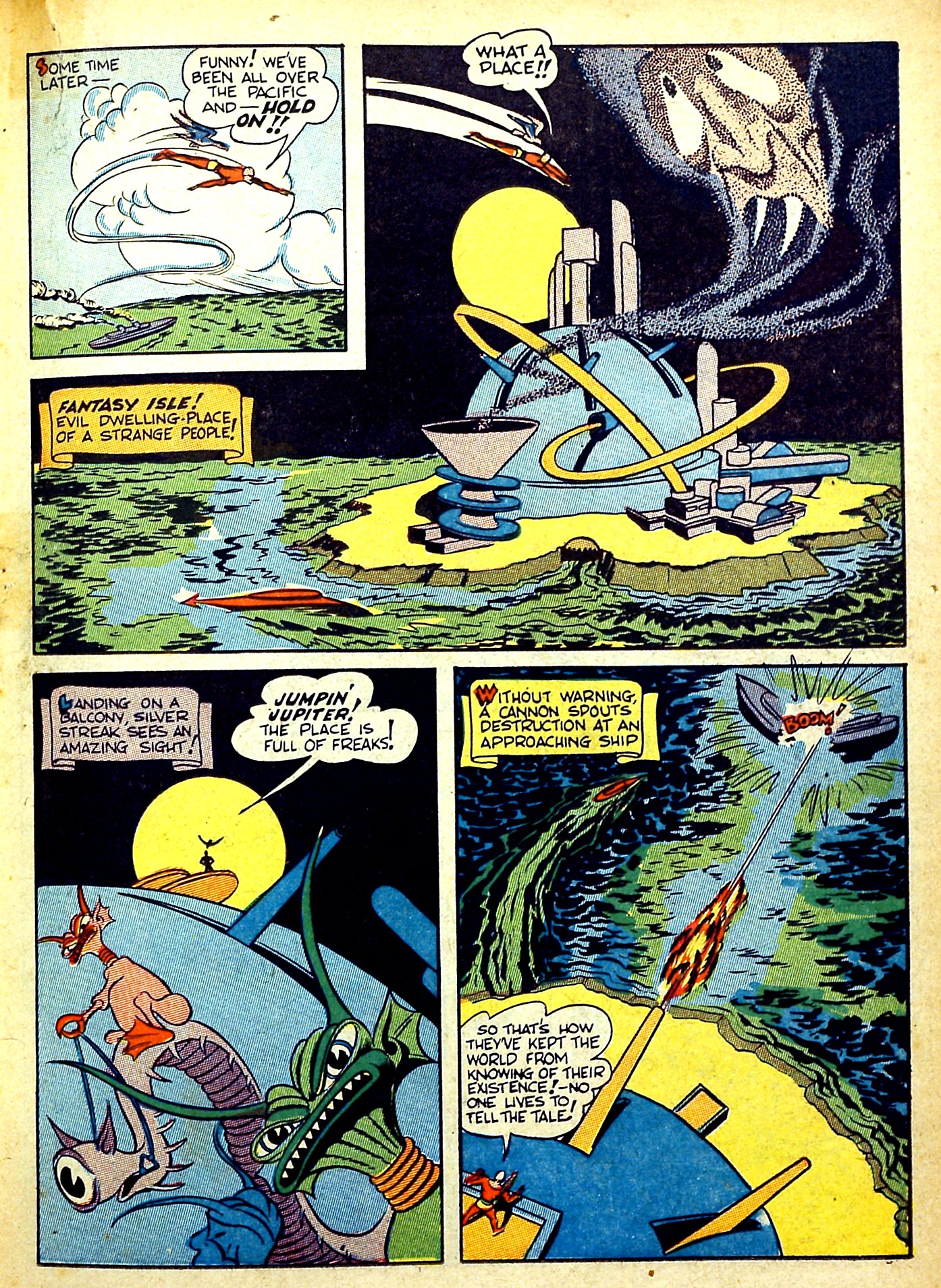 Read online Silver Streak Comics comic -  Issue #22 - 35