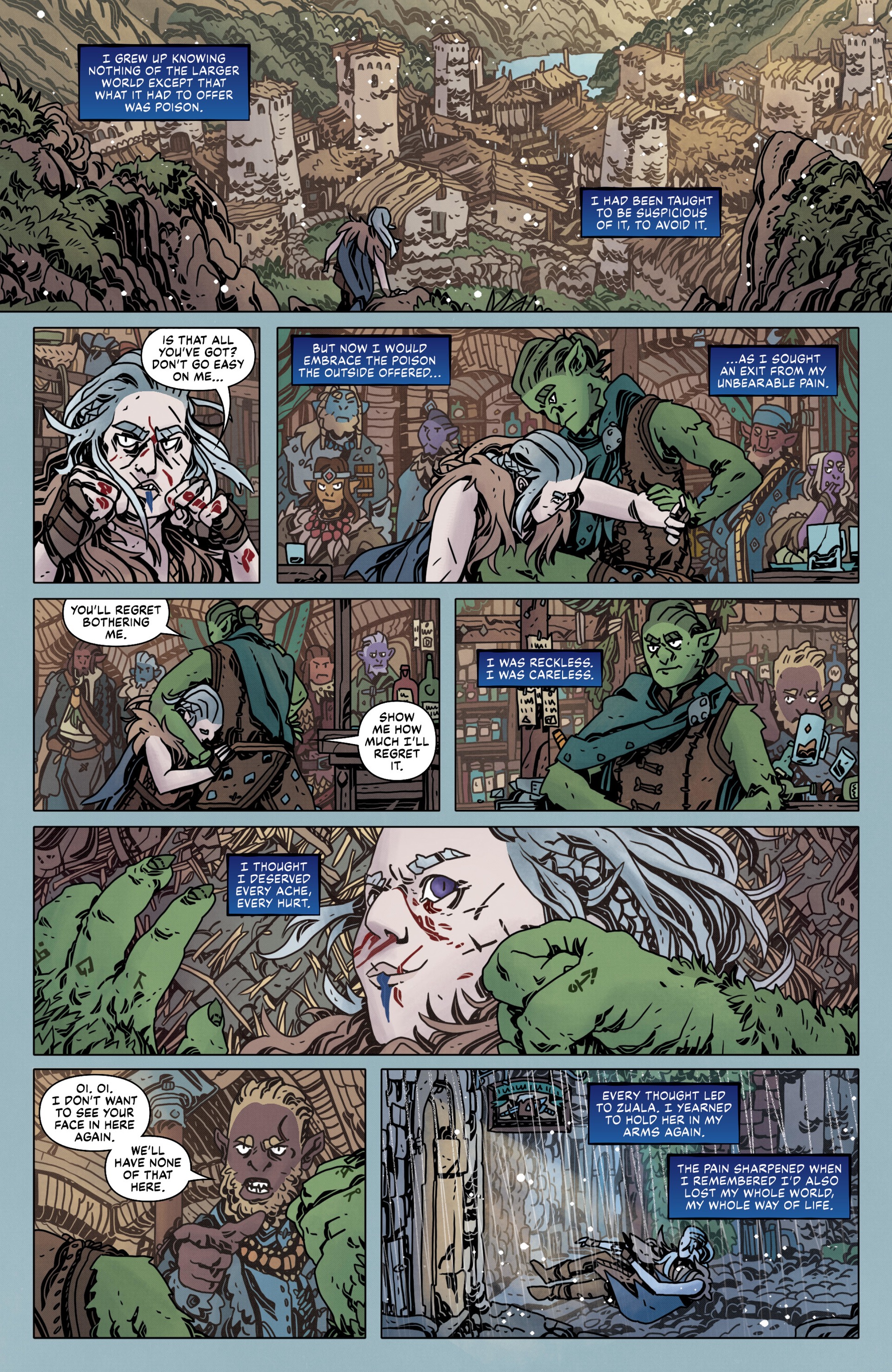 Read online Critical Role: The Mighty Nein Origins - Yasha Nydoorin comic -  Issue # Full - 45