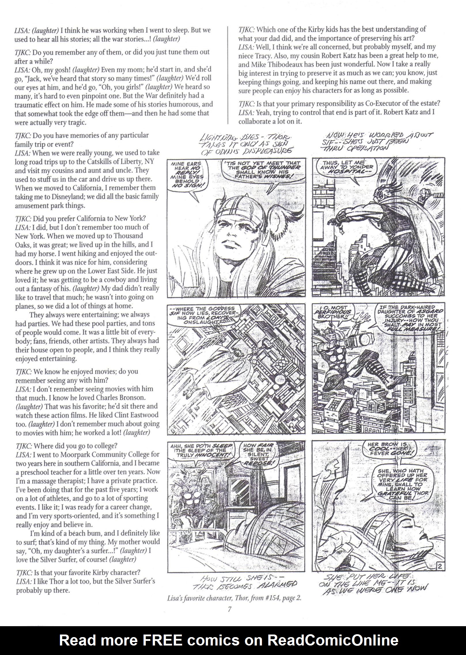 Read online The Jack Kirby Collector comic -  Issue #20 - 7