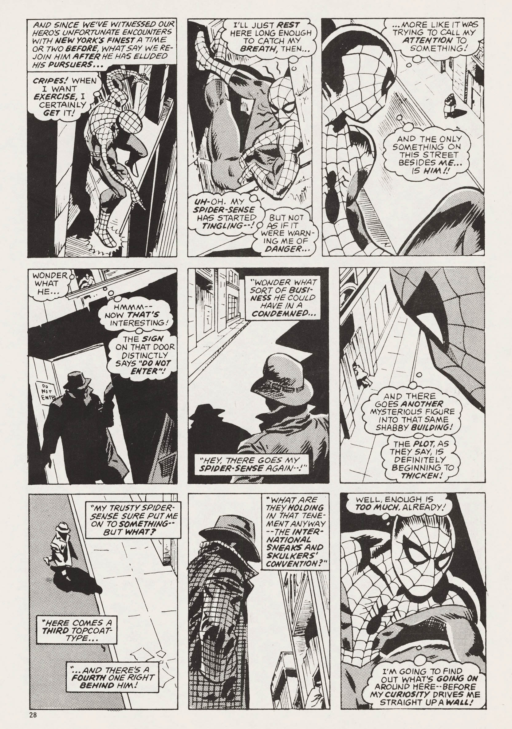 Read online Super Spider-Man and Captain Britain comic -  Issue #248 - 28