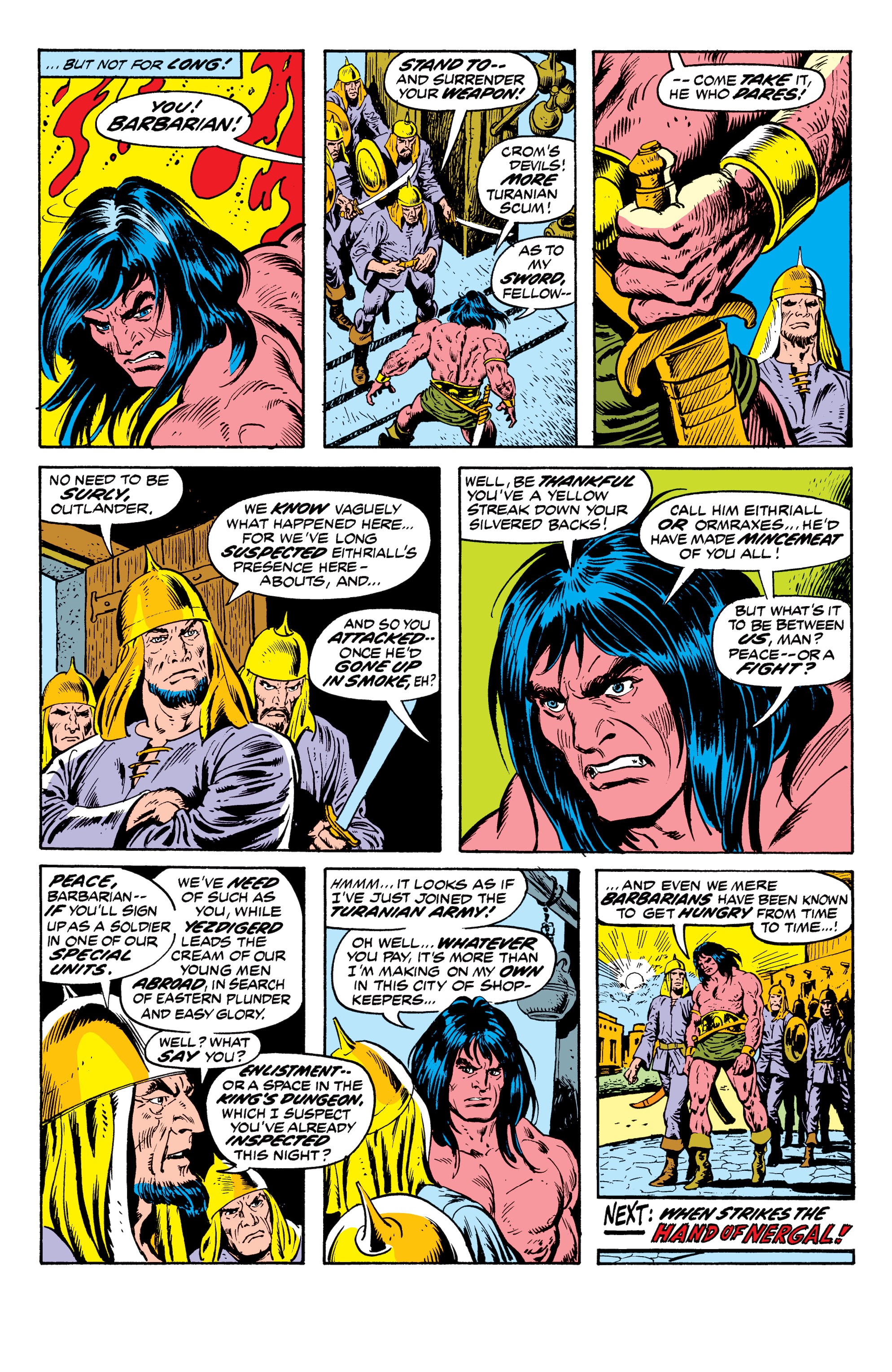 Read online Conan The Barbarian Epic Collection: The Original Marvel Years - The Curse Of The Golden Skull comic -  Issue # TPB (Part 1) - 66