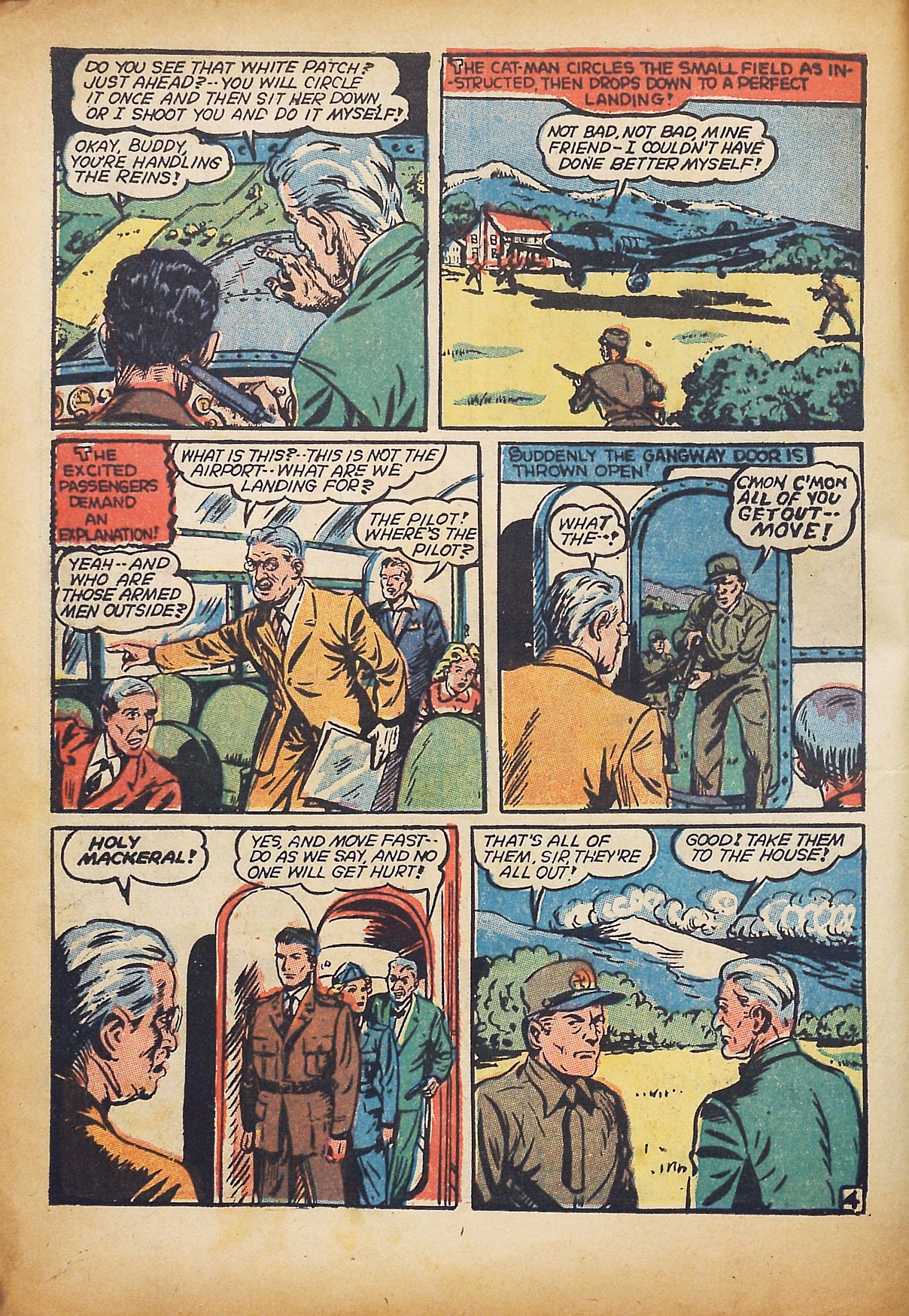 Read online Cat-Man Comics comic -  Issue #14 - 6