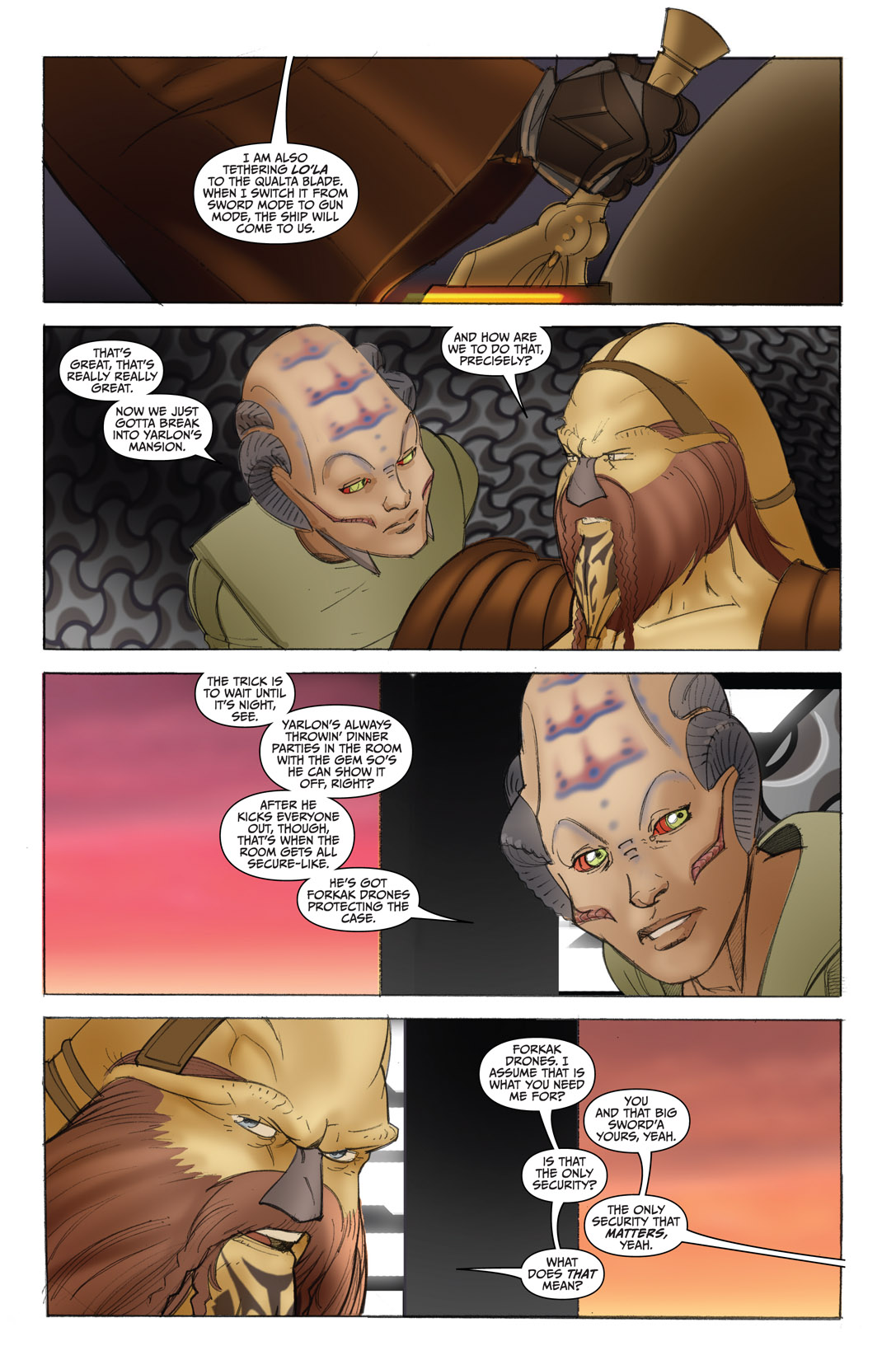 Read online Farscape: D'Argo's Quest comic -  Issue #3 - 14