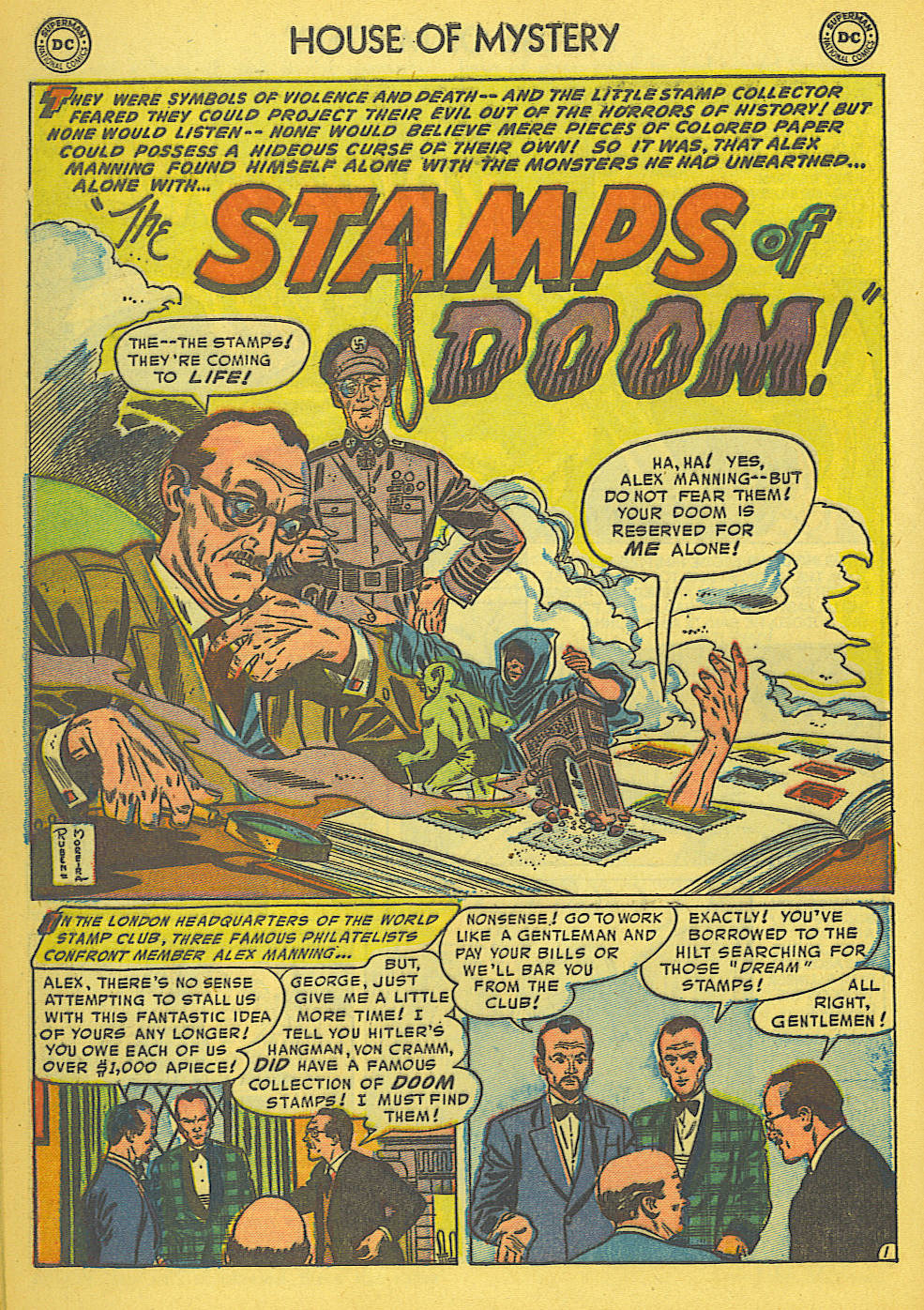 Read online House of Mystery (1951) comic -  Issue #23 - 28