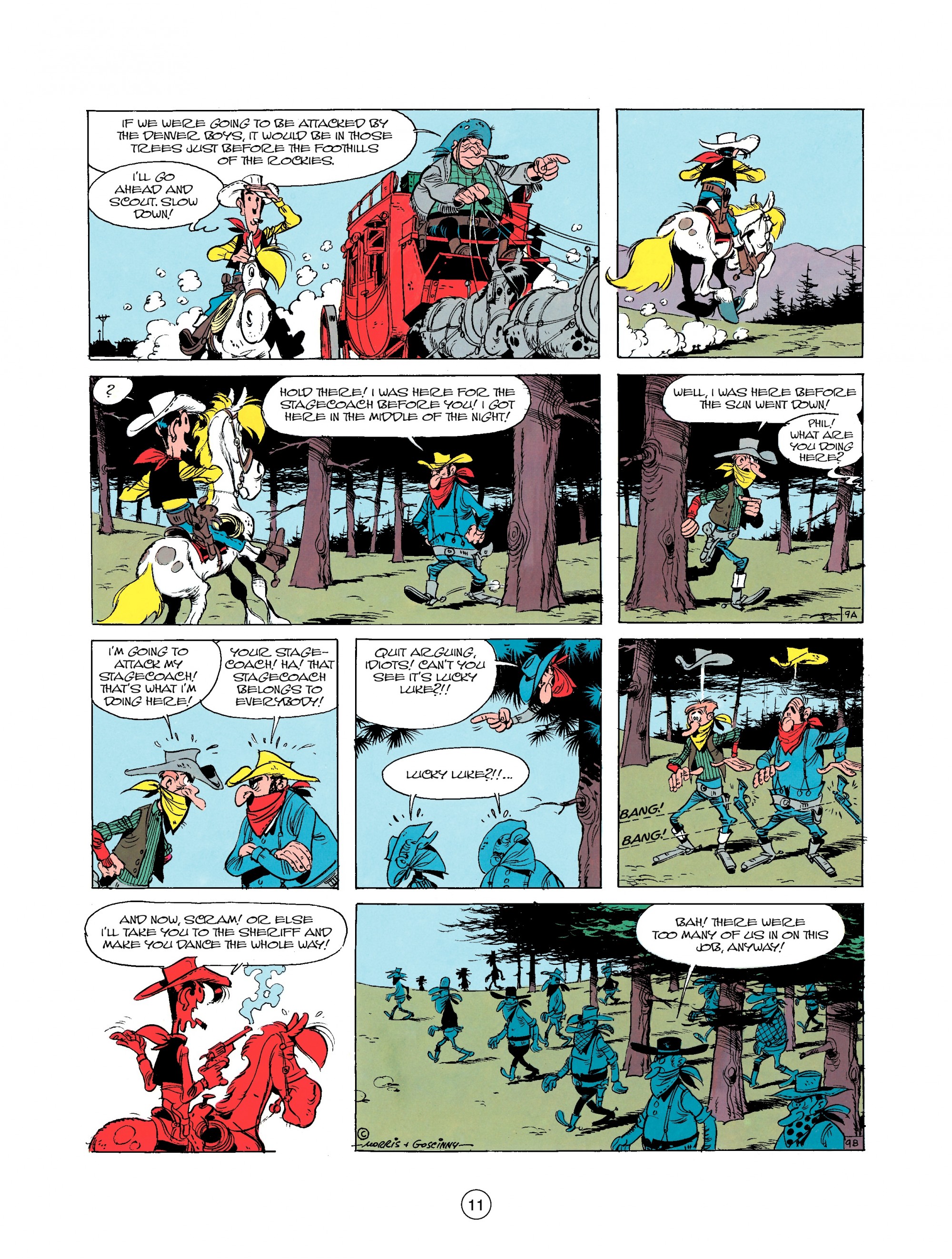 Read online A Lucky Luke Adventure comic -  Issue #25 - 11