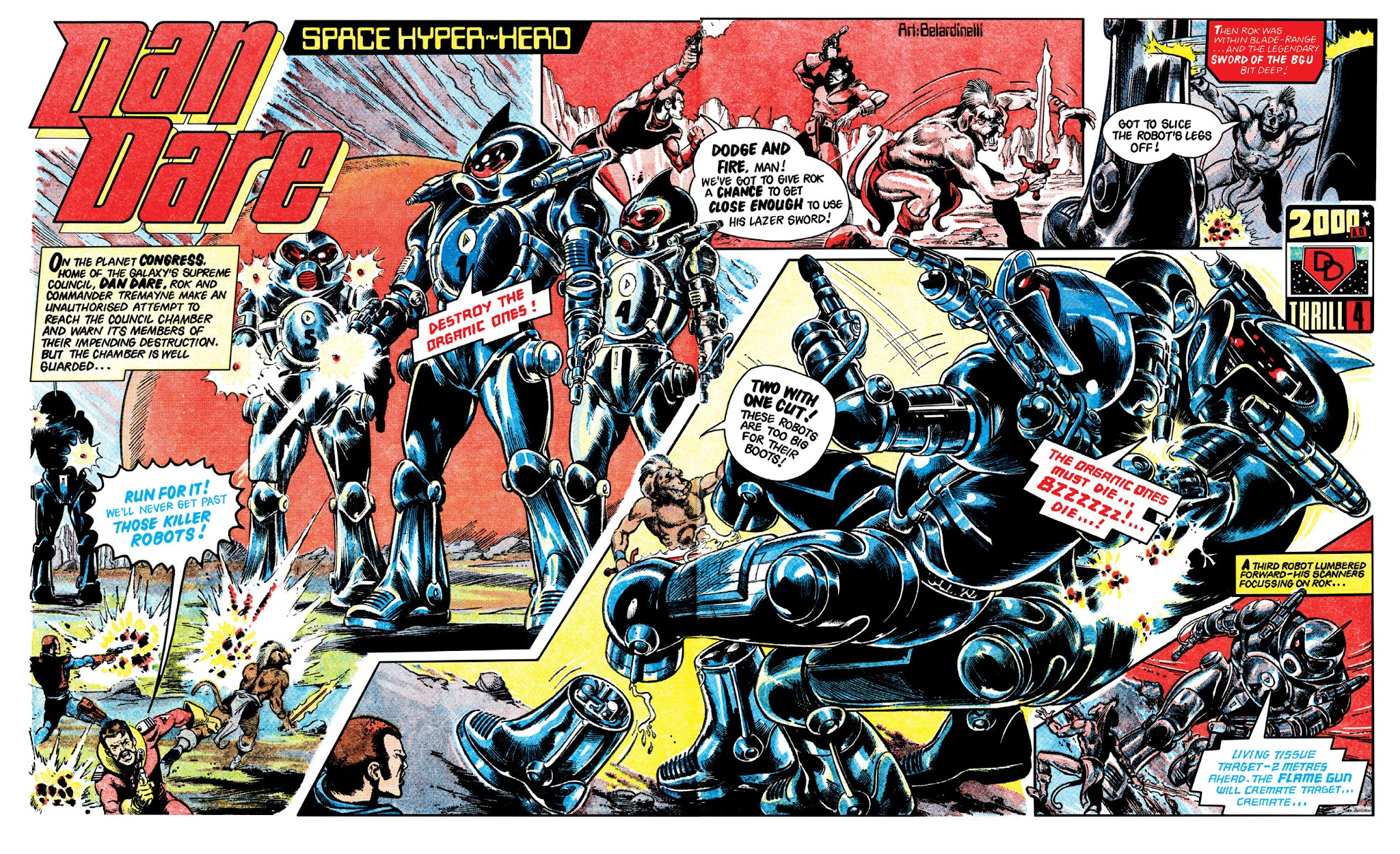 Read online Dan Dare: The 2000 AD Years comic -  Issue # TPB 1 - 98