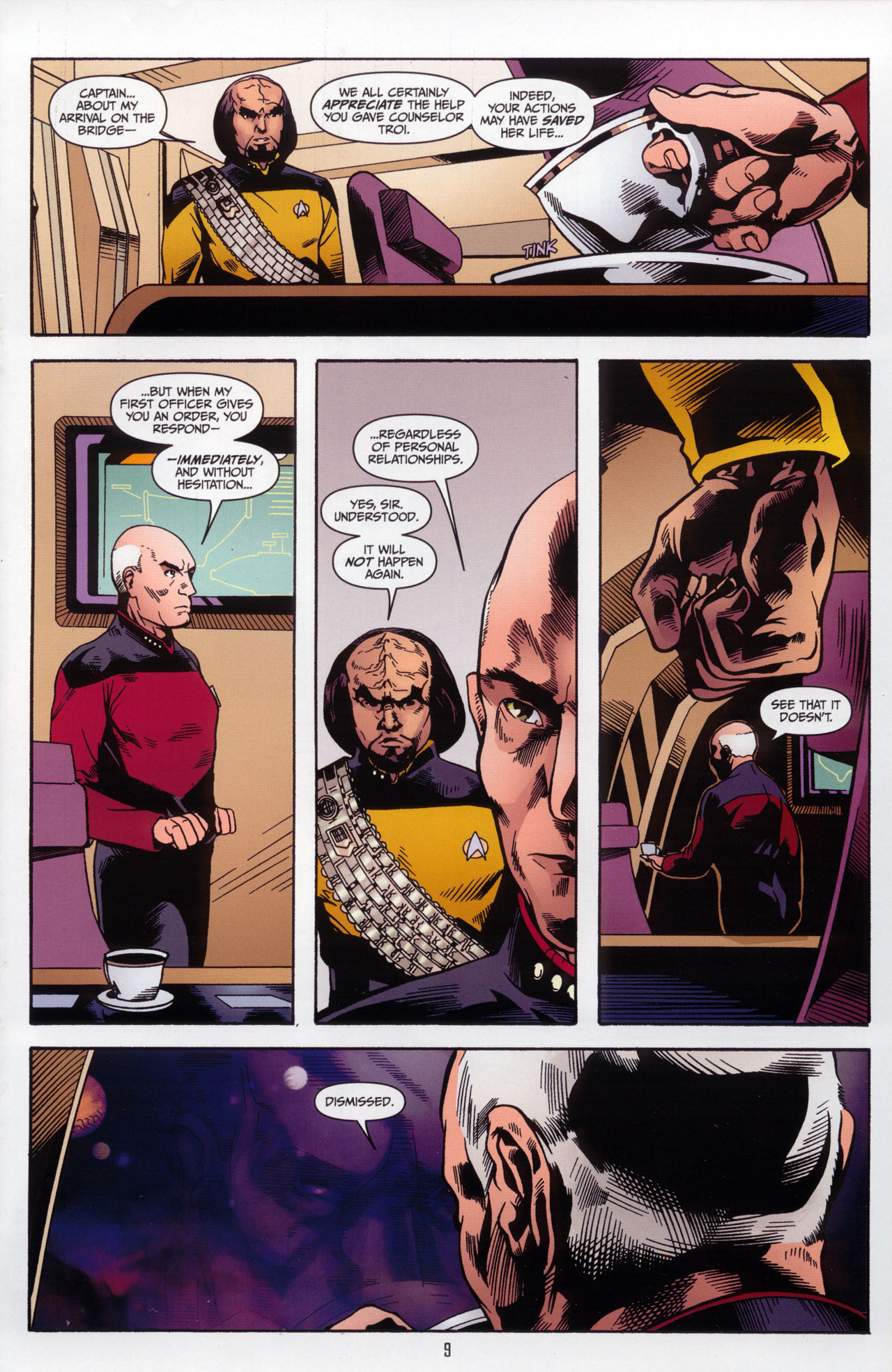 Read online Star Trek: The Next Generation: The Space Between comic -  Issue #3 - 11