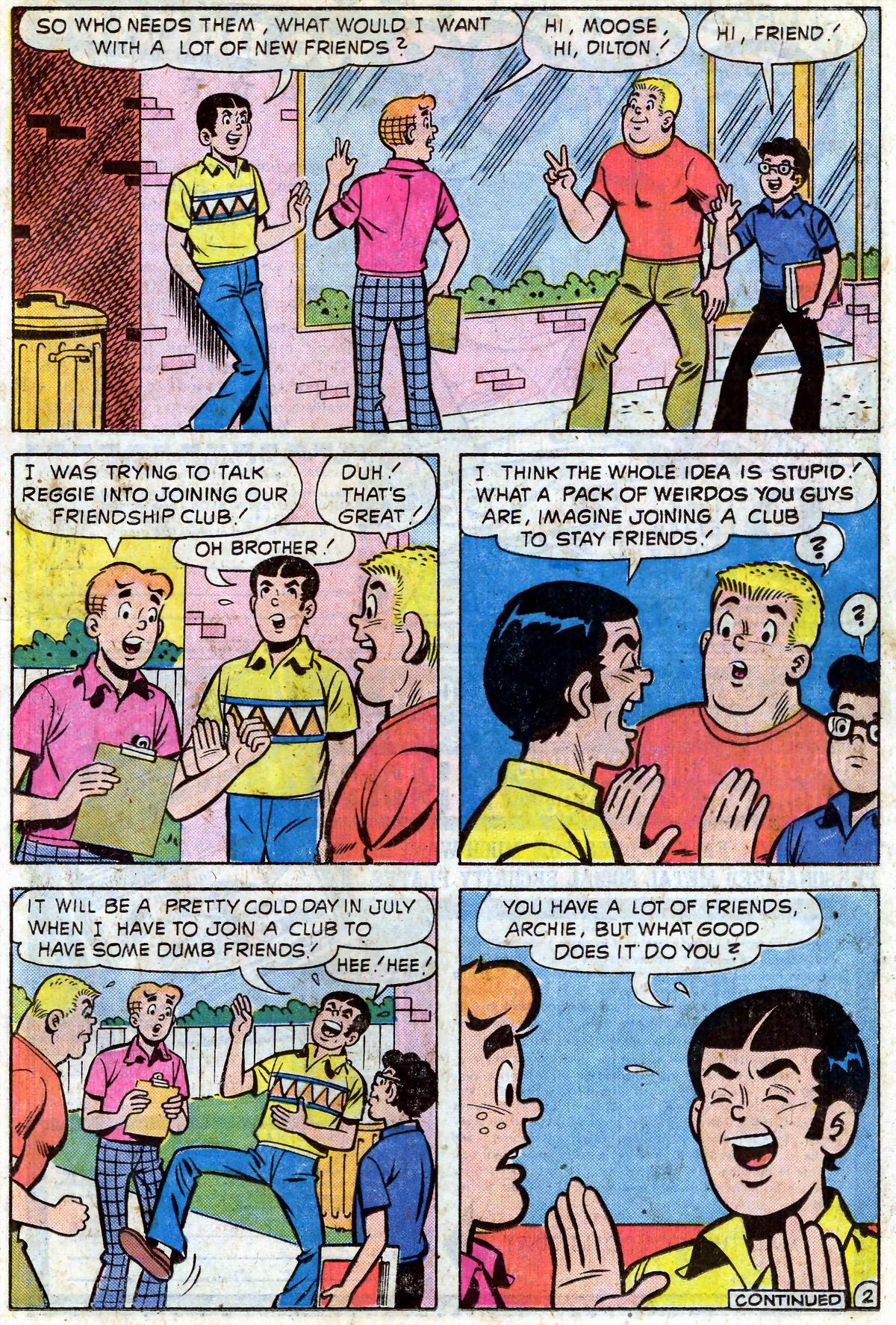 Read online Reggie and Me (1966) comic -  Issue #75 - 9