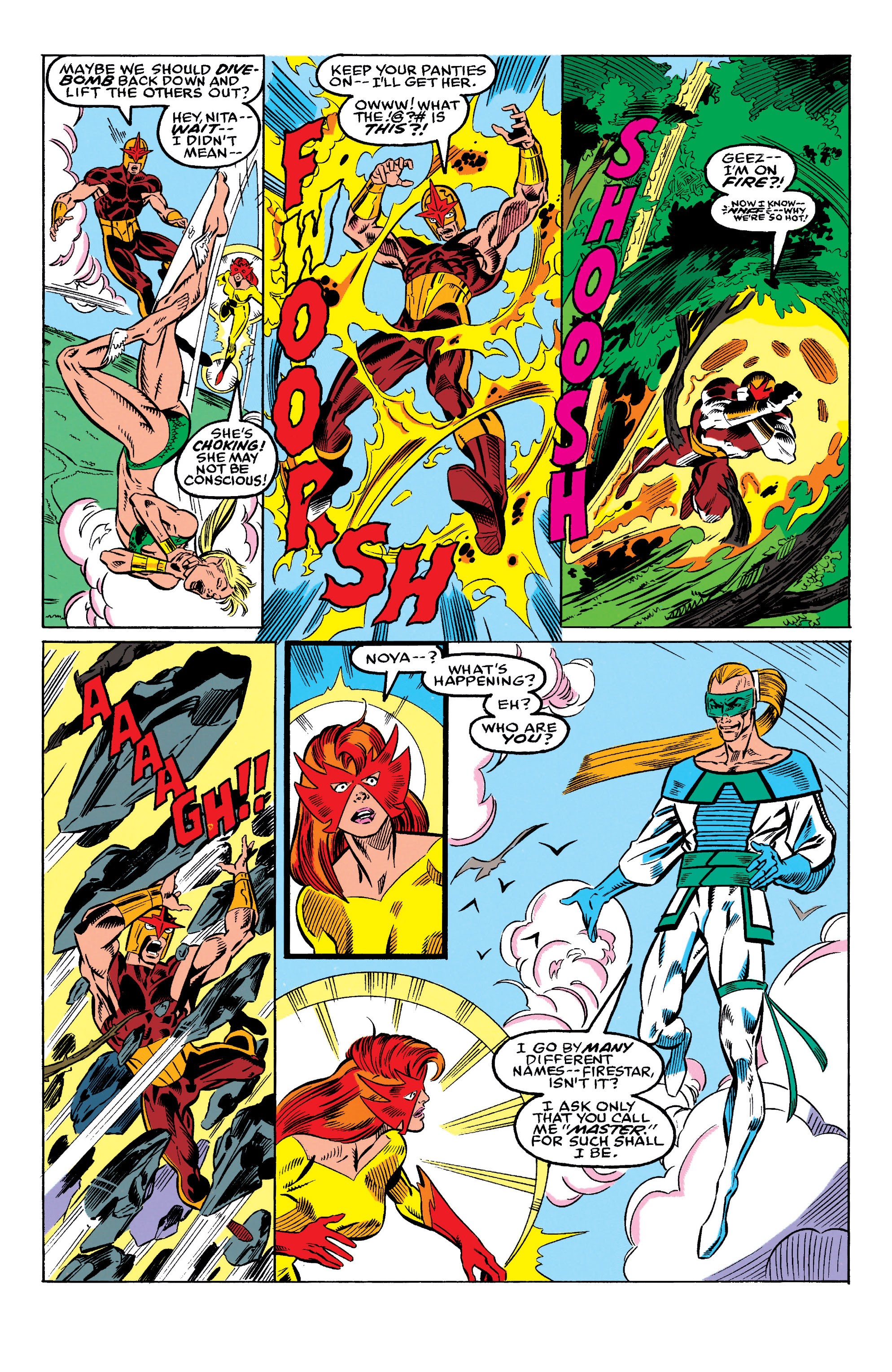 Read online The New Warriors comic -  Issue #8 - 9