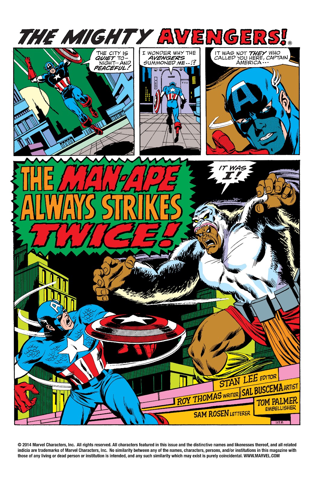Marvel Masterworks: The Avengers issue TPB 8 (Part 2) - Page 89