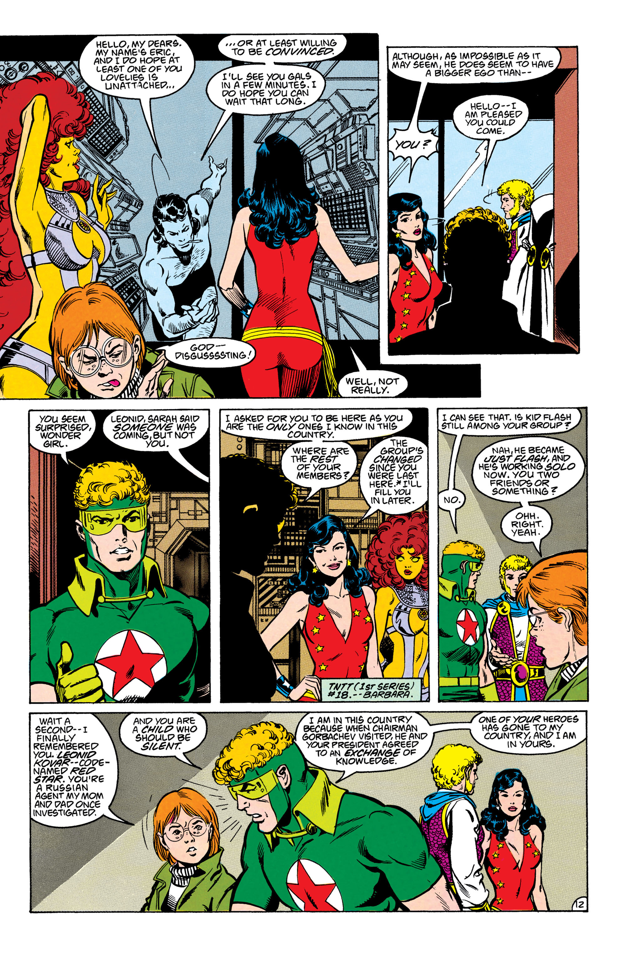 Read online The New Teen Titans (1984) comic -  Issue #48 - 13