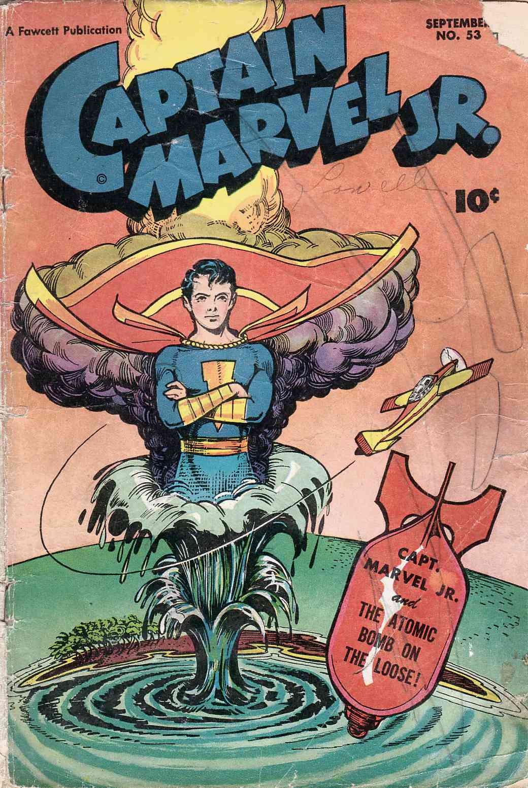 Read online Captain Marvel, Jr. comic -  Issue #53 - 1