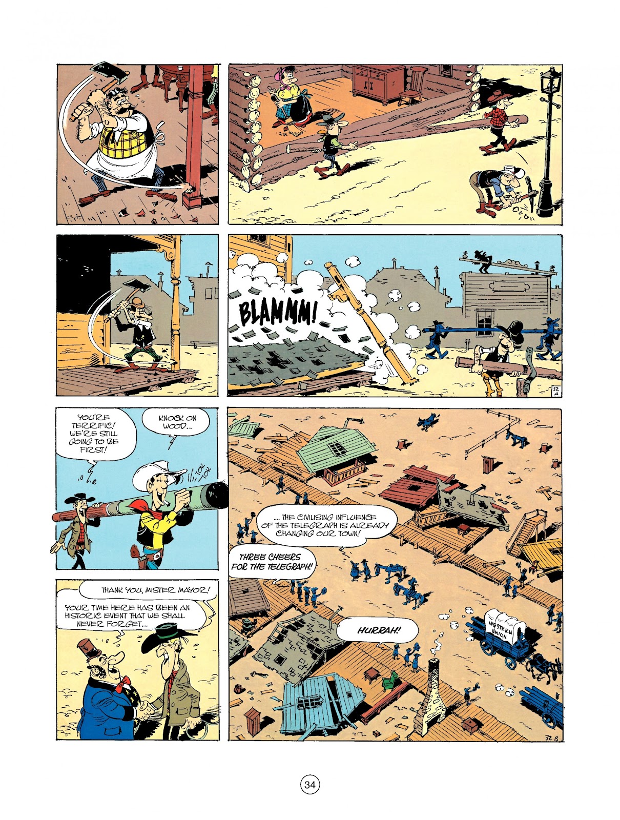 A Lucky Luke Adventure issue 35 - Page 34