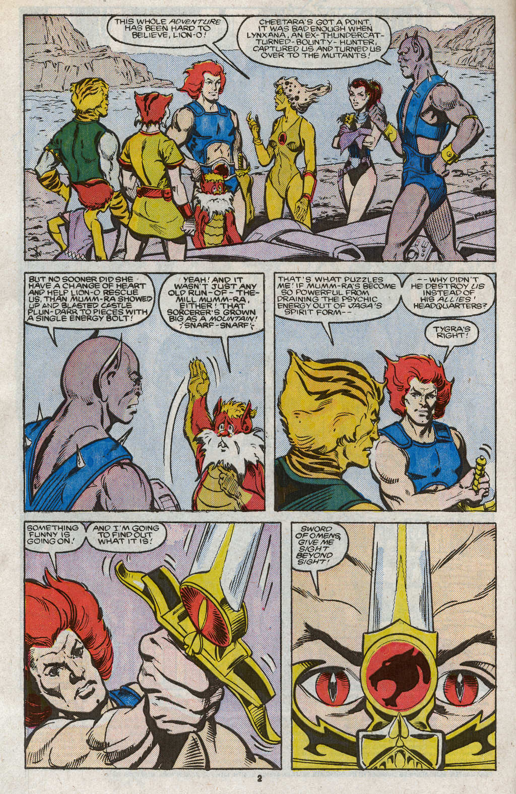 Read online ThunderCats (1985) comic -  Issue #6 - 4