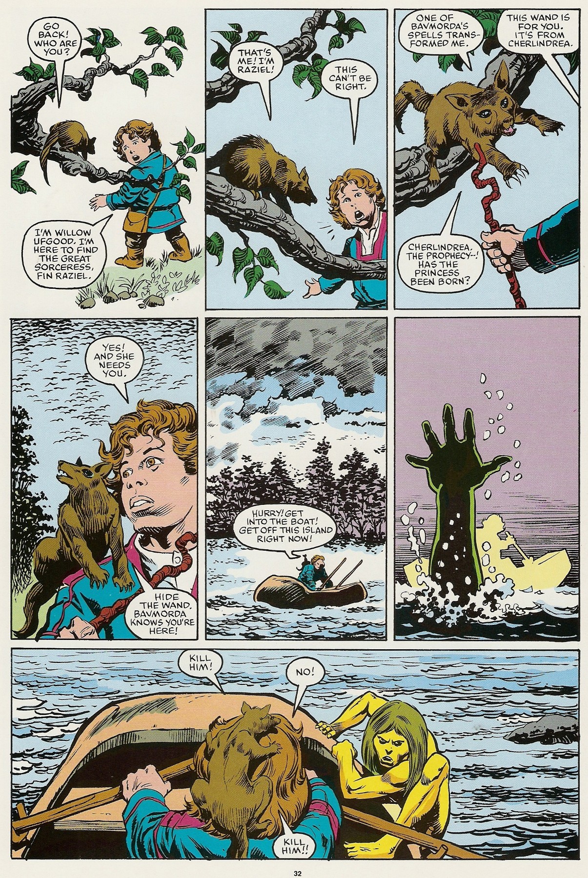 Read online Marvel Graphic Novel comic -  Issue #36 - Willow - 36