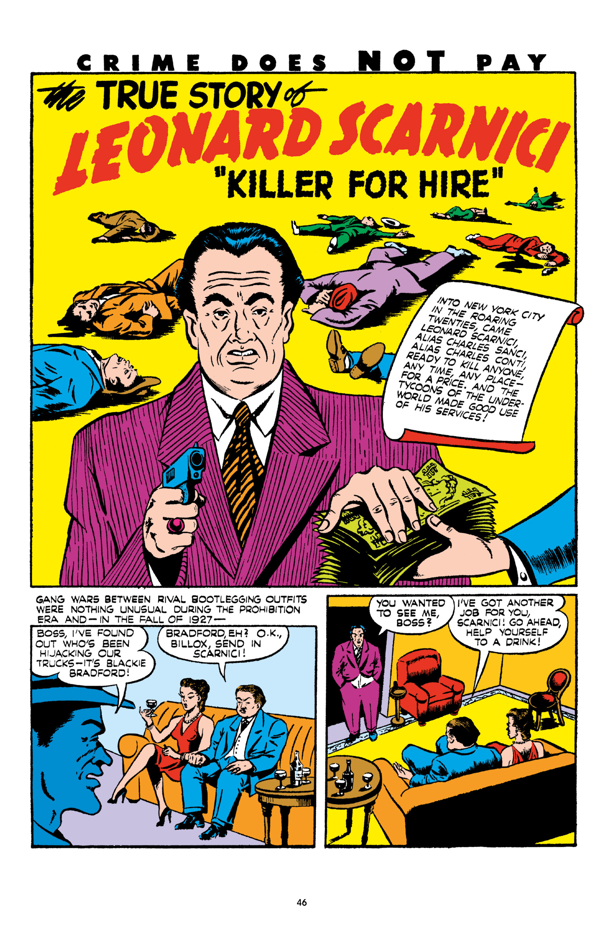 Read online Crime Does Not Pay Archives comic -  Issue # TPB 6 (Part 1) - 48