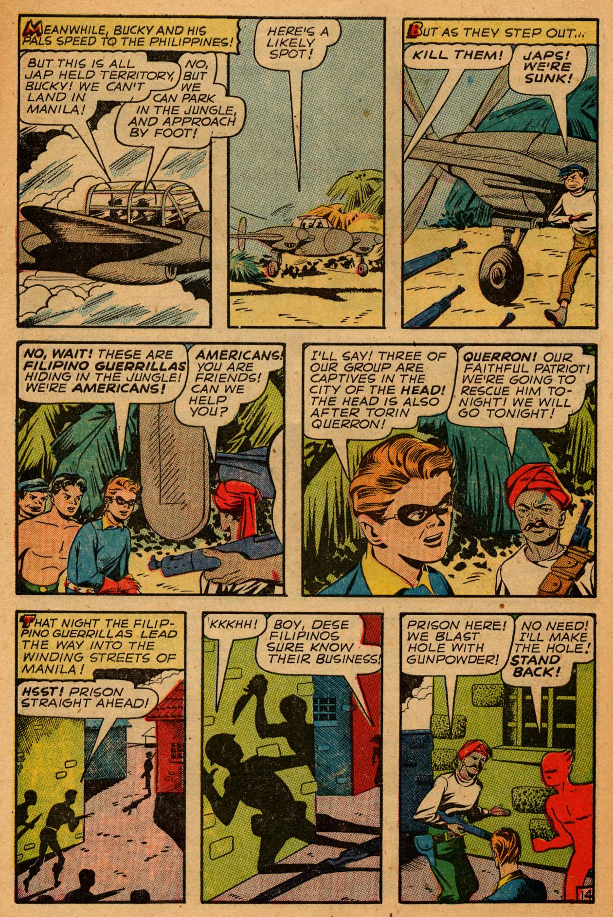 Read online Young Allies Comics comic -  Issue #12 - 16