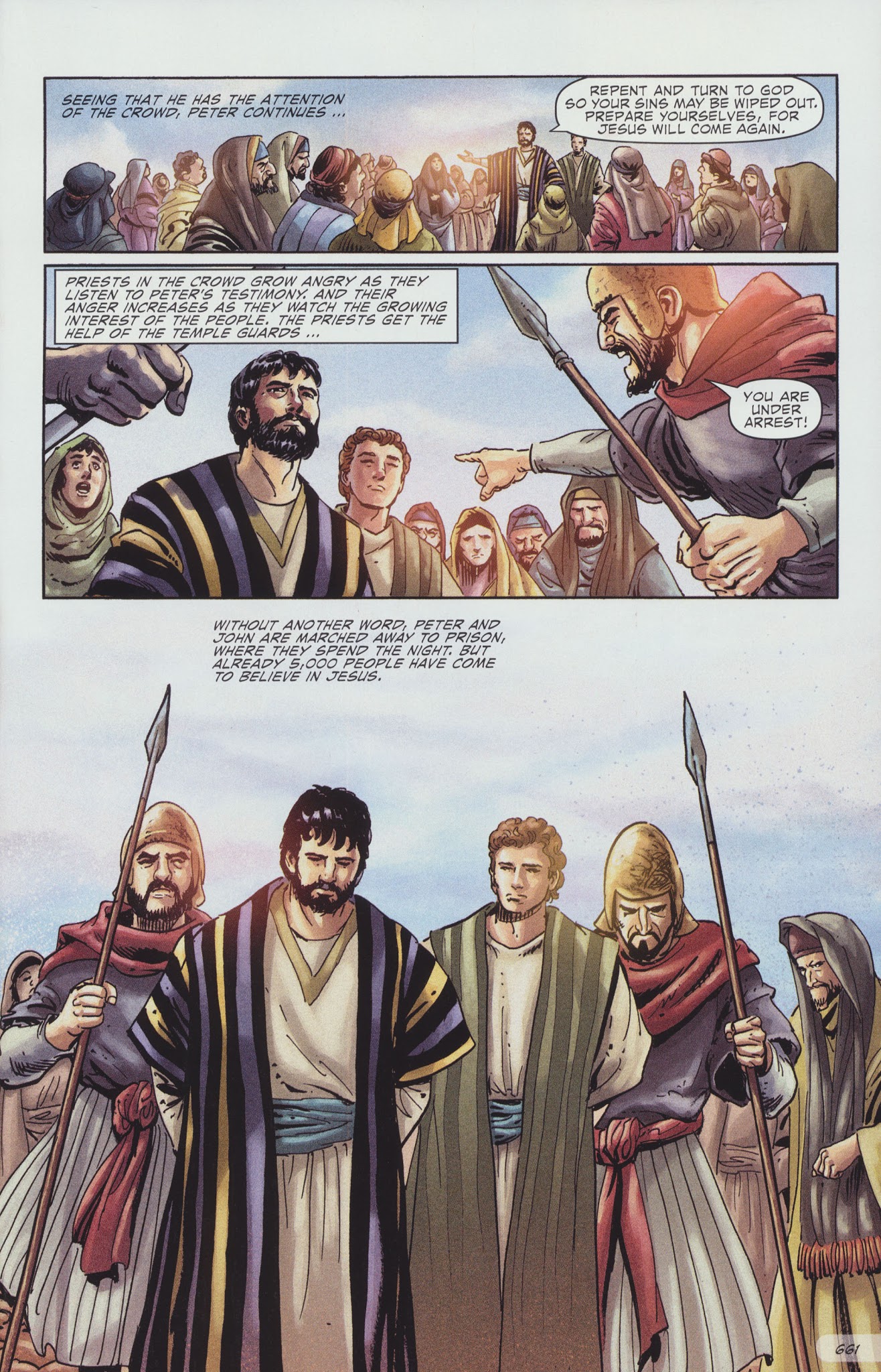 Read online The Action Bible comic -  Issue # TPB 2 - 284