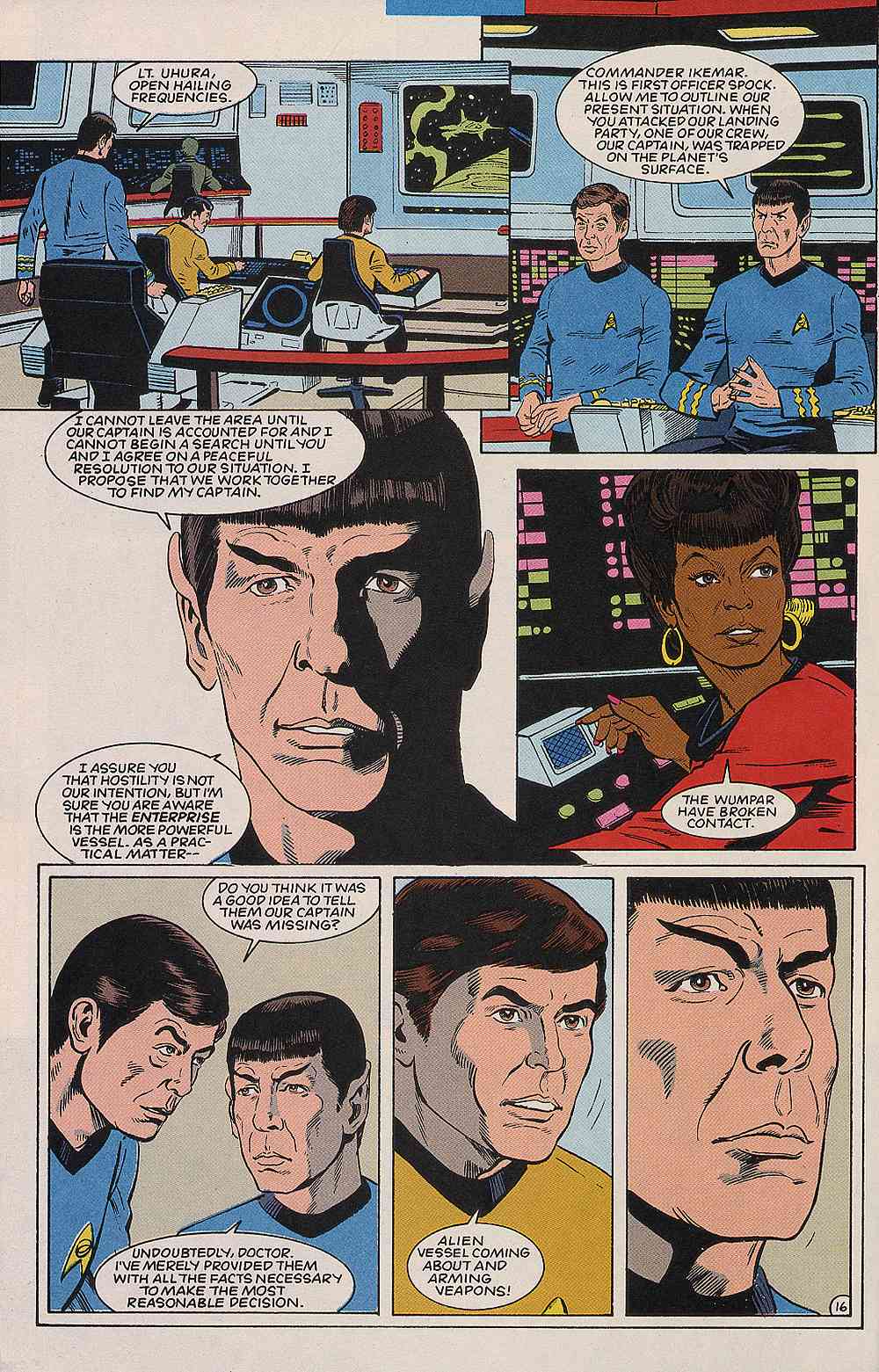 Read online Star Trek (1989) comic -  Issue #62 - 17