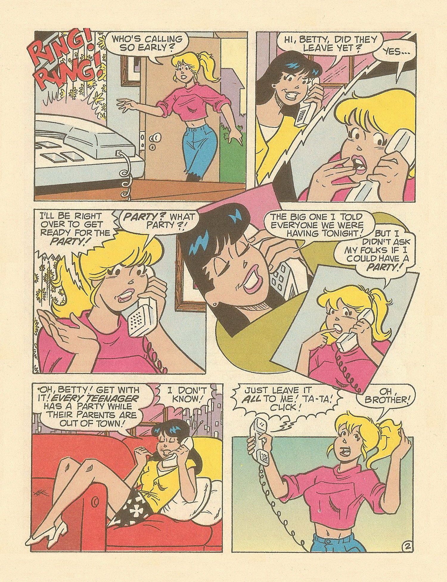 Read online Betty and Veronica Digest Magazine comic -  Issue #81 - 93