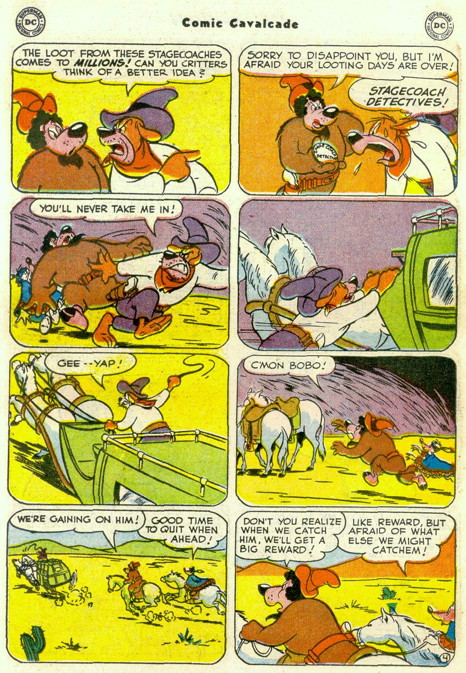 Read online Comic Cavalcade comic -  Issue #49 - 45