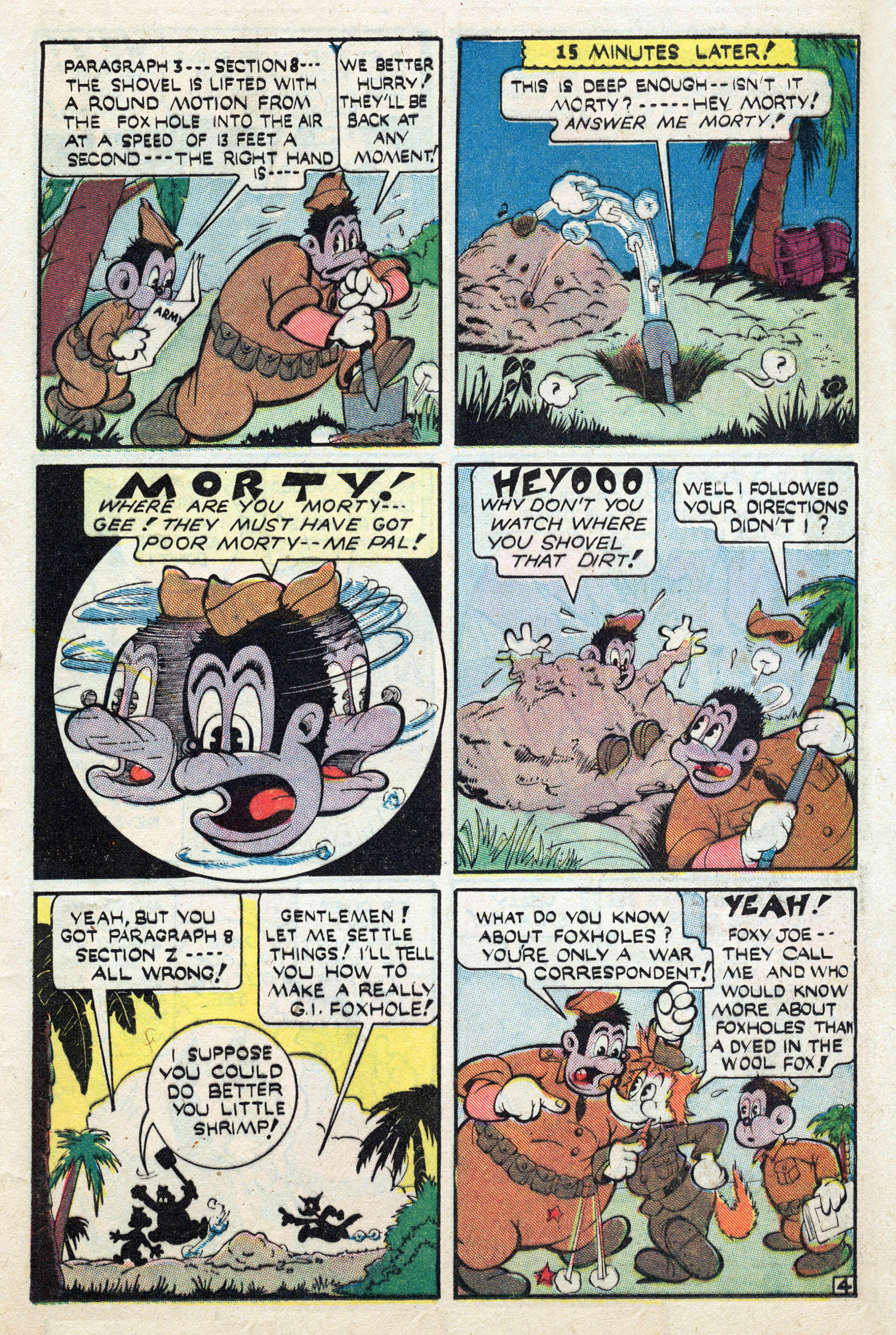 Read online Comedy Comics (1942) comic -  Issue #25 - 37