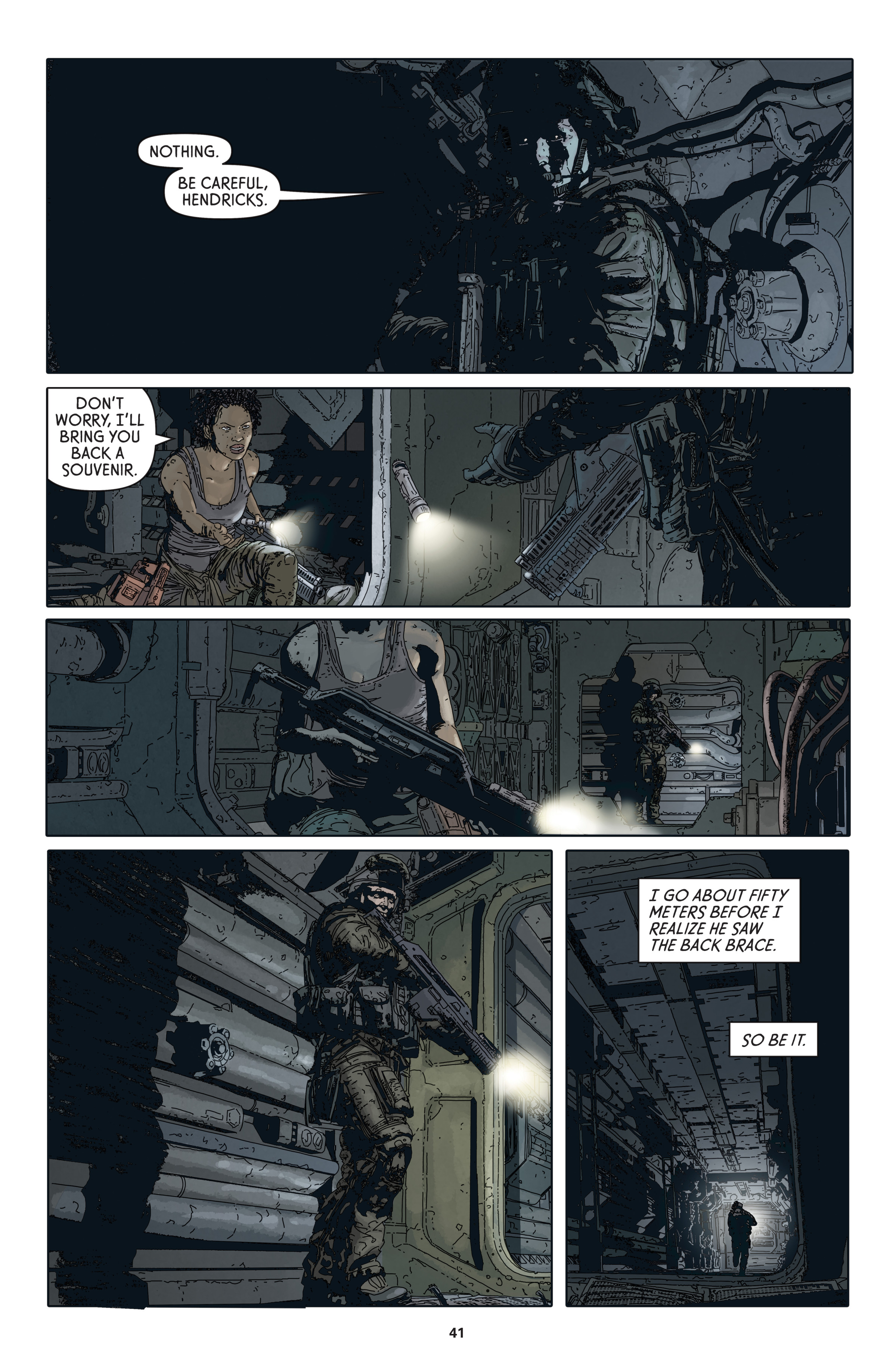 Read online Aliens: Defiance Library Edition comic -  Issue # TPB (Part 1) - 41