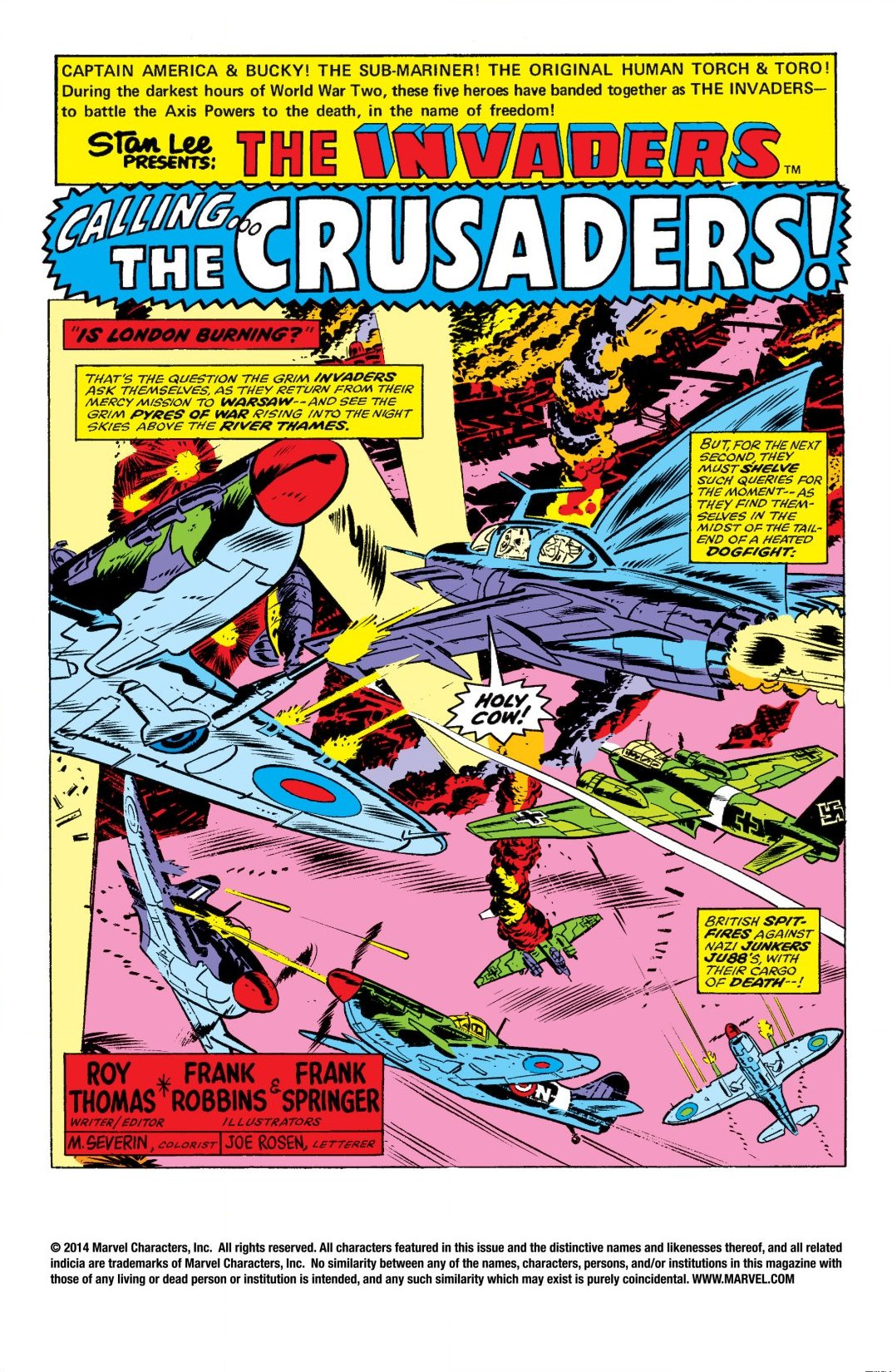Read online The Invaders Classic comic -  Issue # TPB 1 (Part 3) - 77