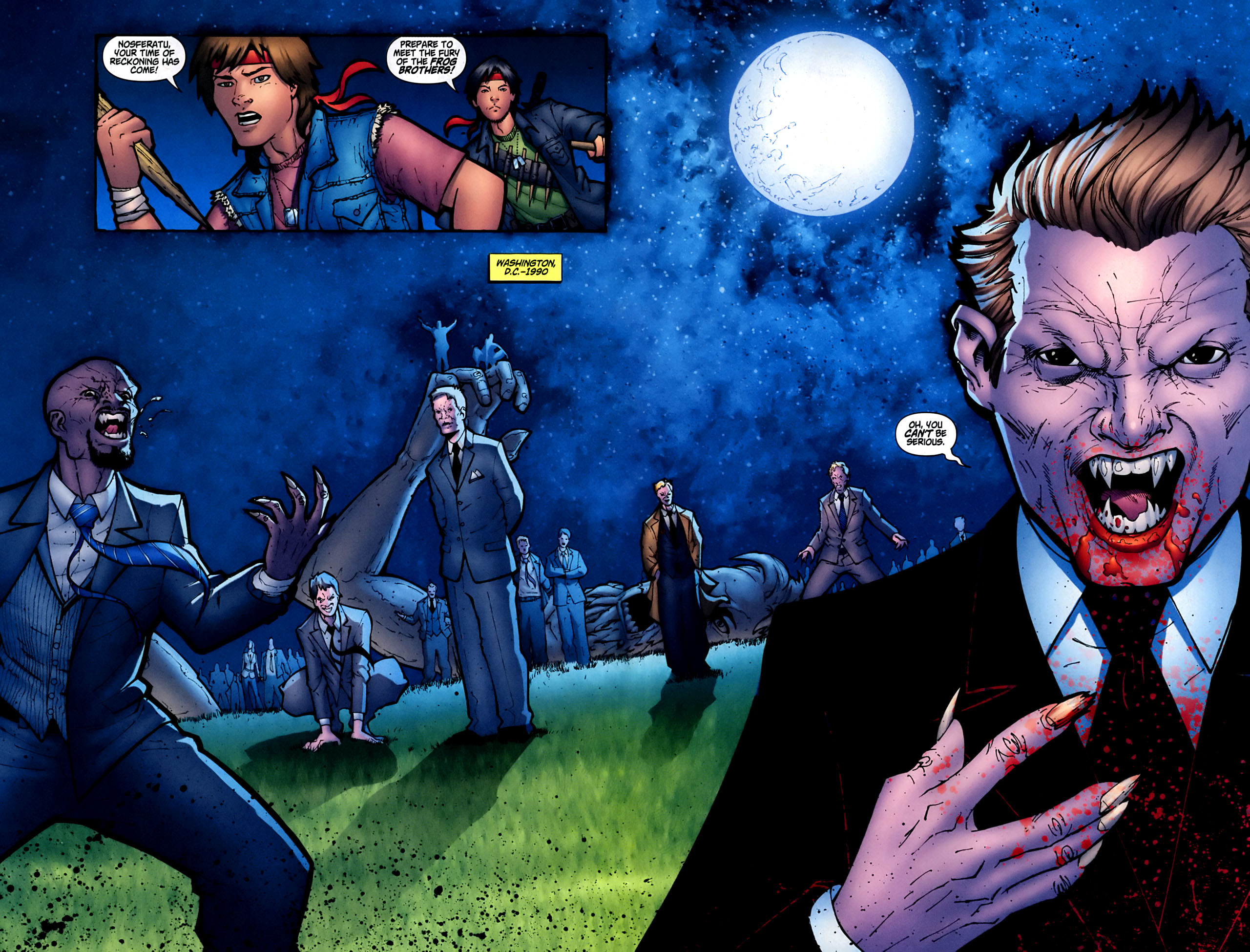 Read online Lost Boys: Reign of Frogs comic -  Issue #1 - 9