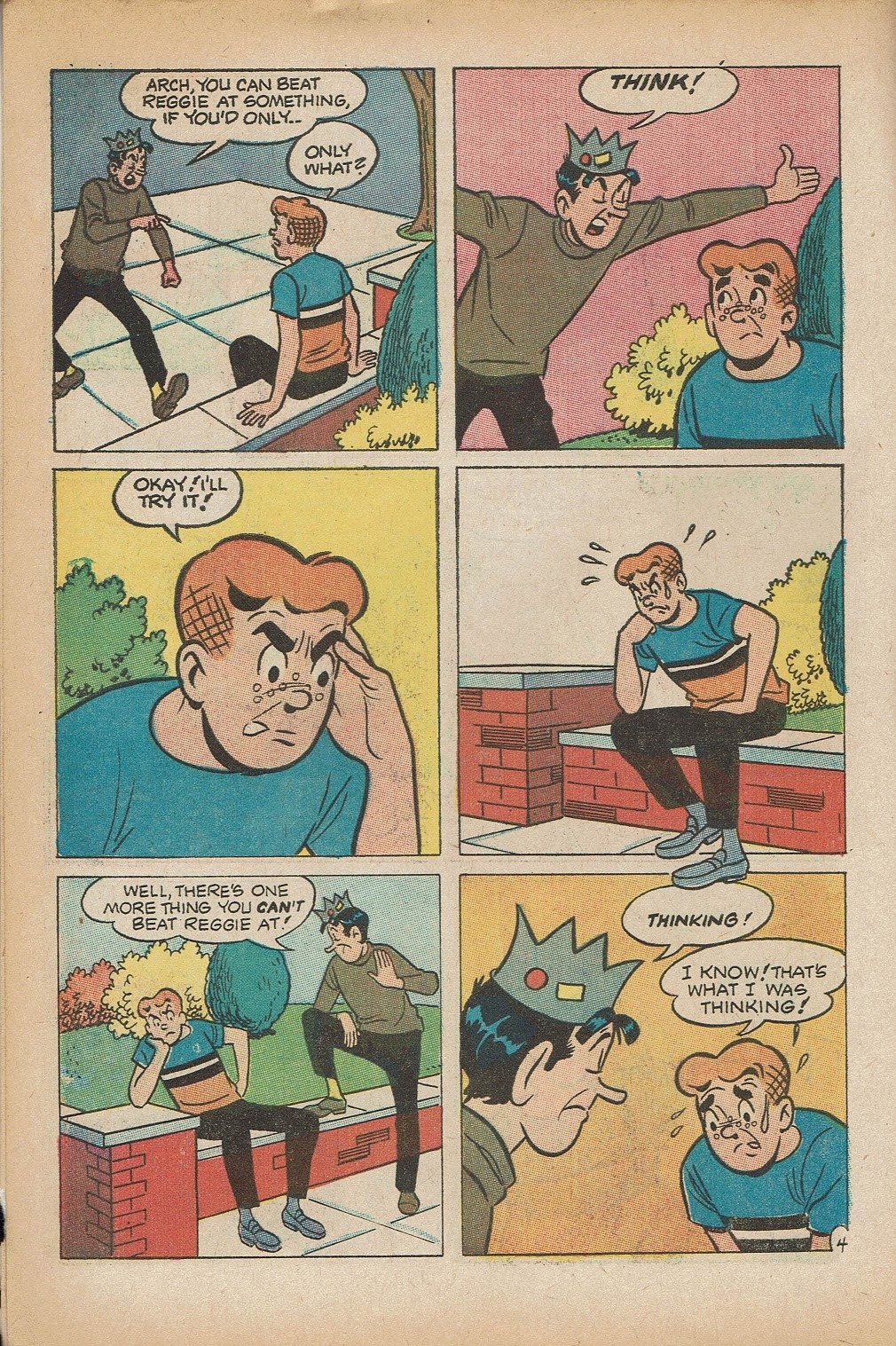 Read online Reggie and Me (1966) comic -  Issue #36 - 6