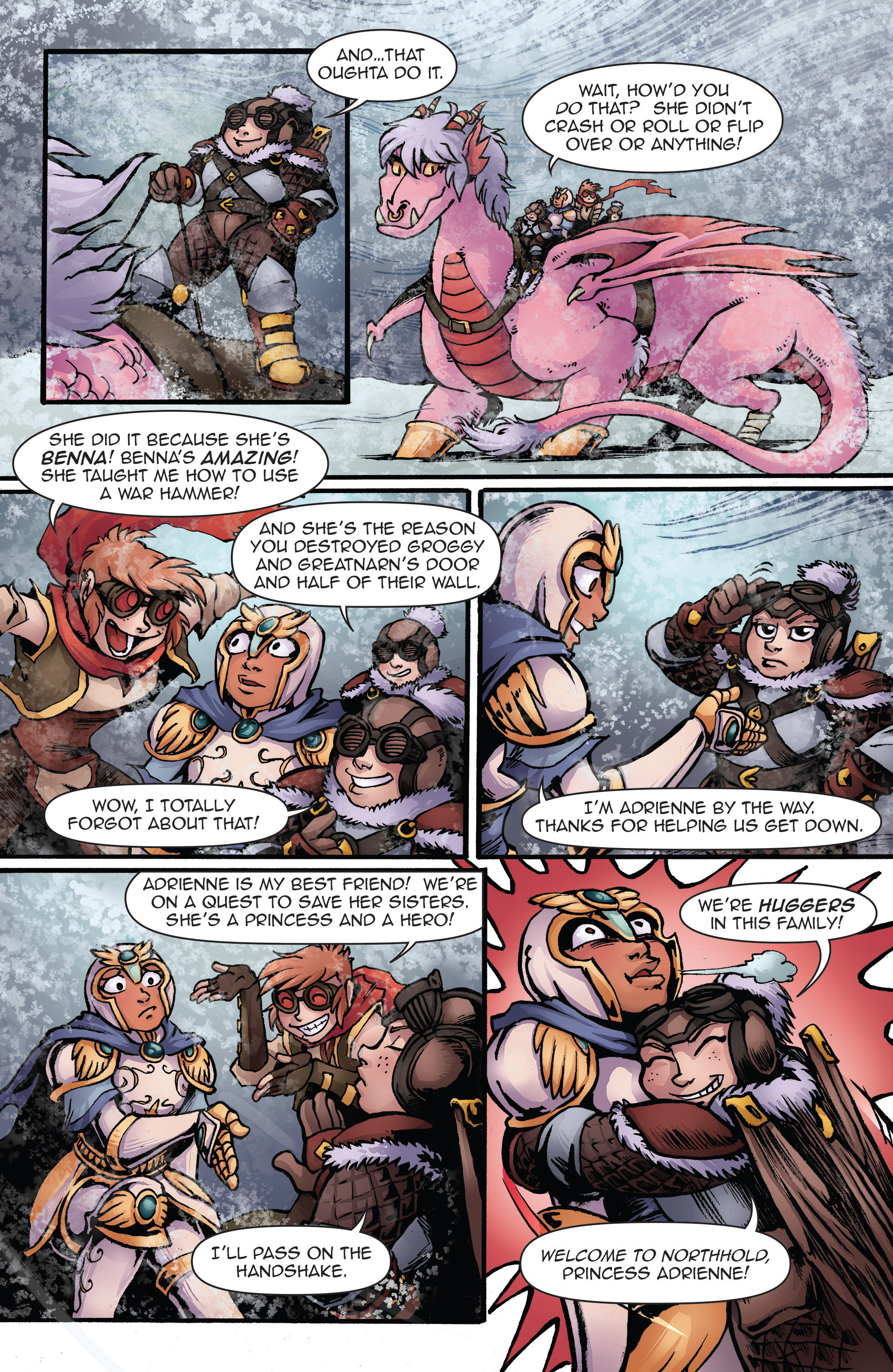Read online Princeless: Make Yourself comic -  Issue #1 - 24